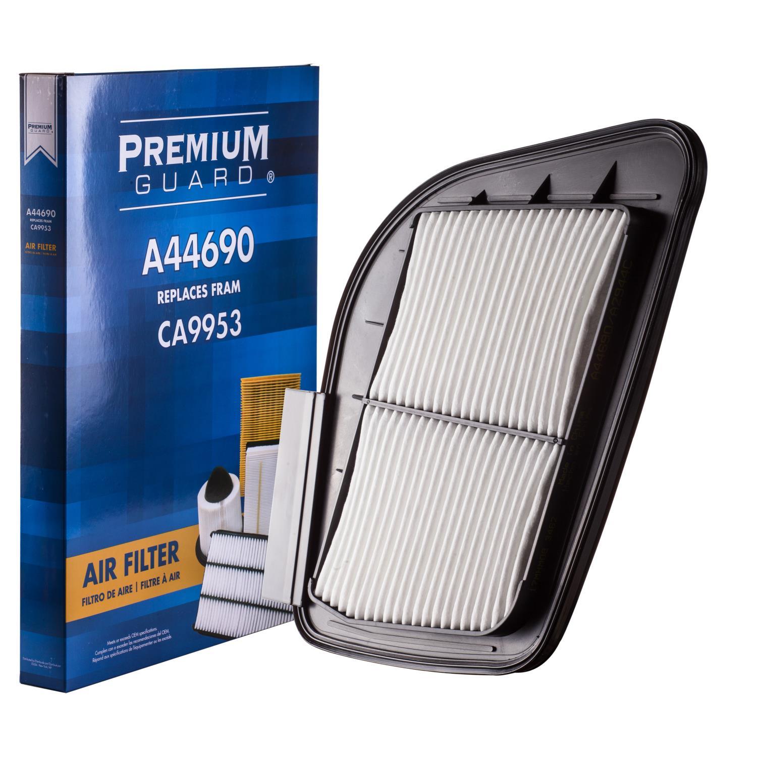 PG A44690 Engine Air Filter | Fits 2011 Cadillac STS