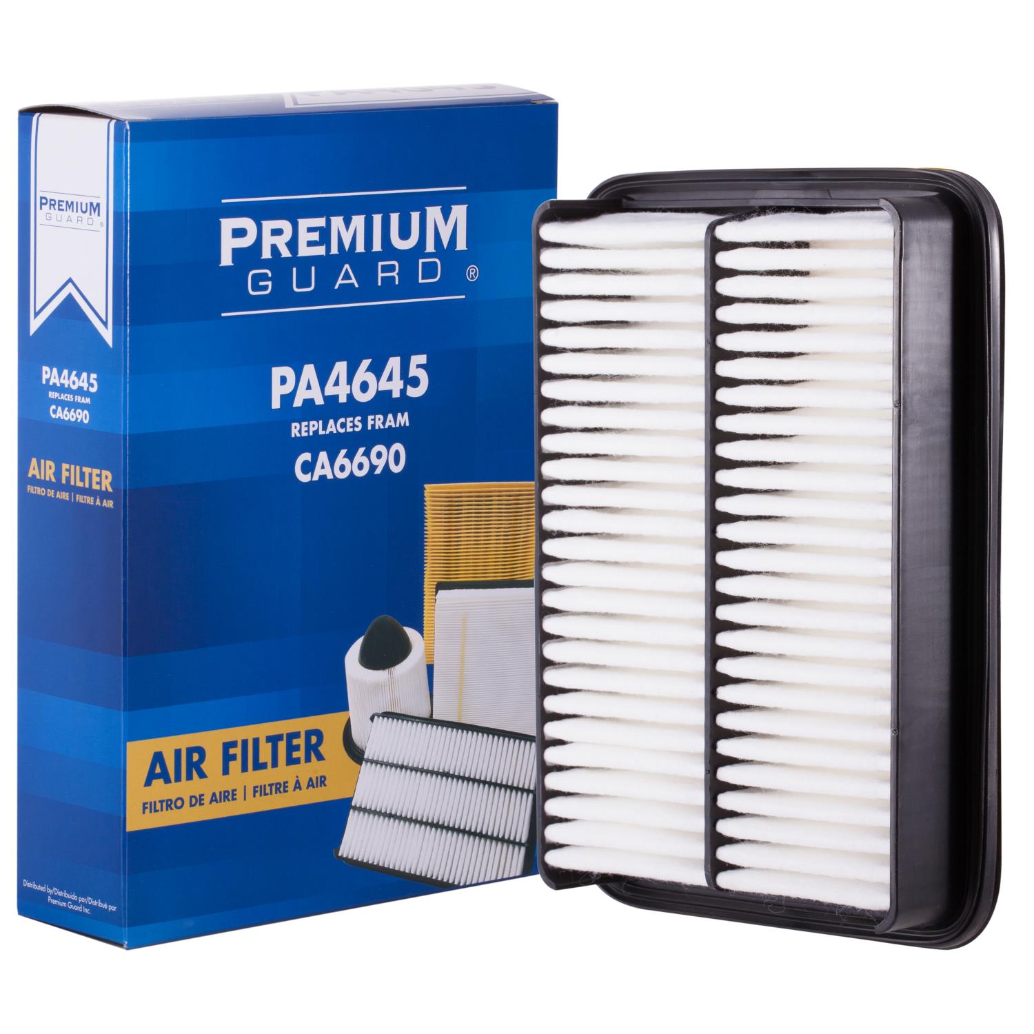 PG PA4645 Engine Air Filter | Fits 1993 Toyota Pickup
