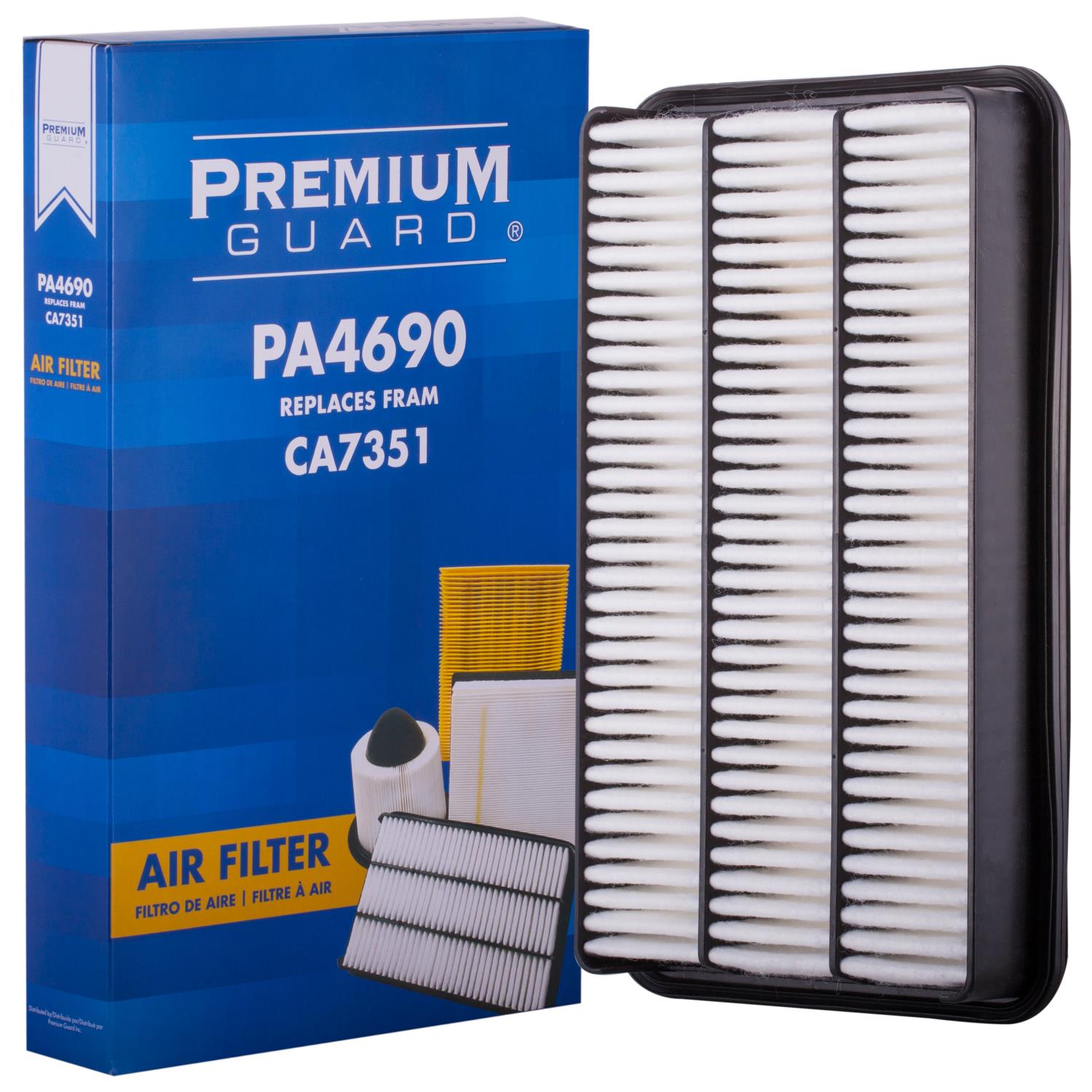 PG PA4690 Engine Air Filter | Fits 2002 Toyota Avalon