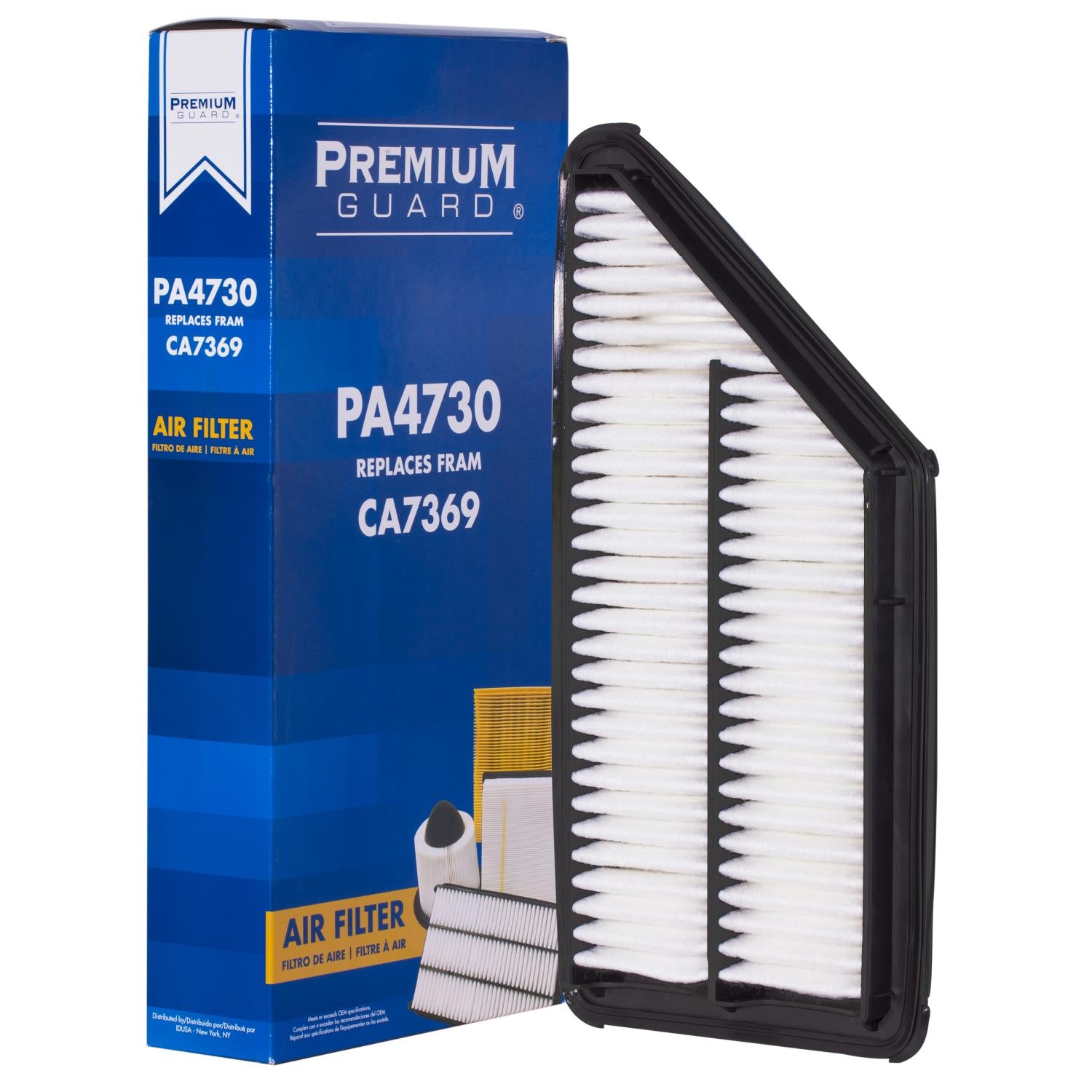 PG PA4730 Engine Air Filter | Fits 1993 Honda Prelude