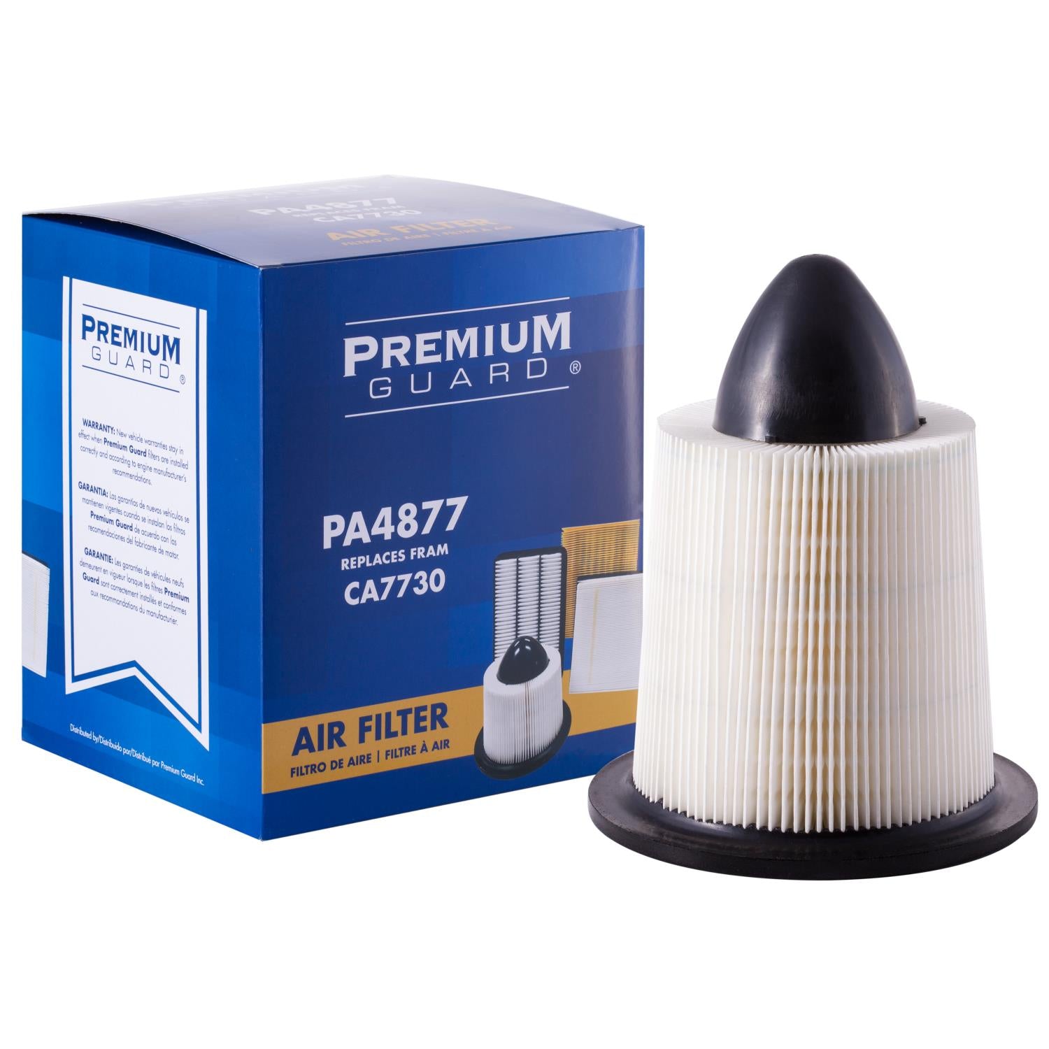 PG PA4877 Engine Air Filter | Fits 1998 Ford Mustang