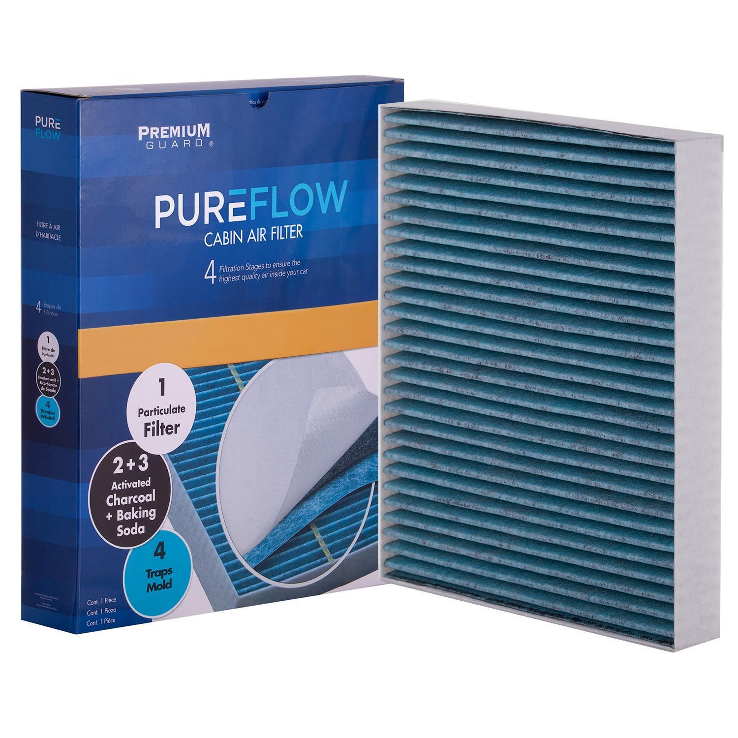 PUREFLOW 2026 Chevrolet BrightDrop 600 Cabin Air Filter with Antibacterial Technology, PC4211X