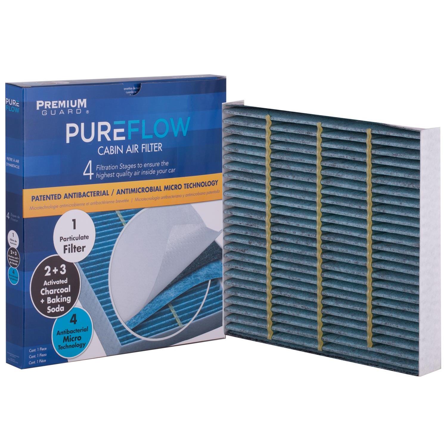 PUREFLOW 2025 MG MG3 Cabin Air Filter with Antibacterial Technology, PC6080X