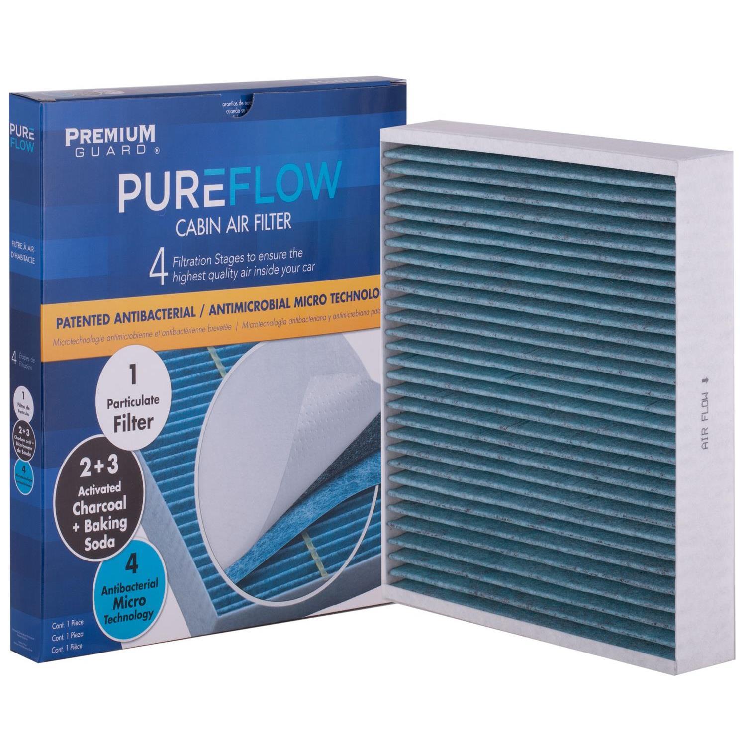 PUREFLOW® 2022 Chevrolet Cavalier Cabin Air Filter with Antibacterial Technology, PC6154X