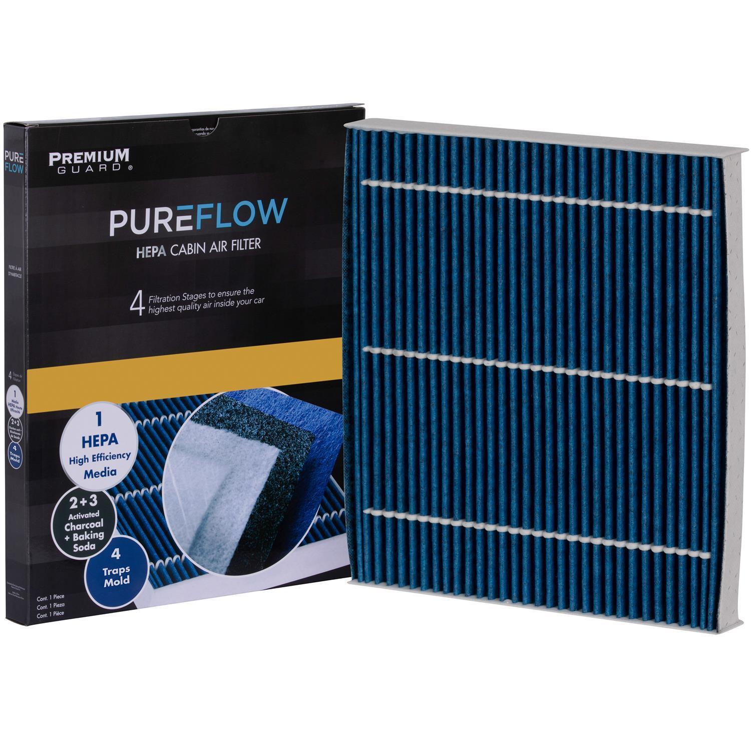 PUREFLOW® PC4579HX Cabin Air Filter with HEPA and Antibacterial Technology