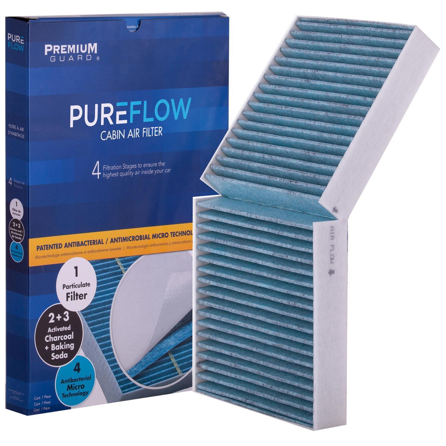 PUREFLOW® 2012 Mercedes-Benz SLK200 Cabin Air Filter with Antibacterial Technology, PC9373X