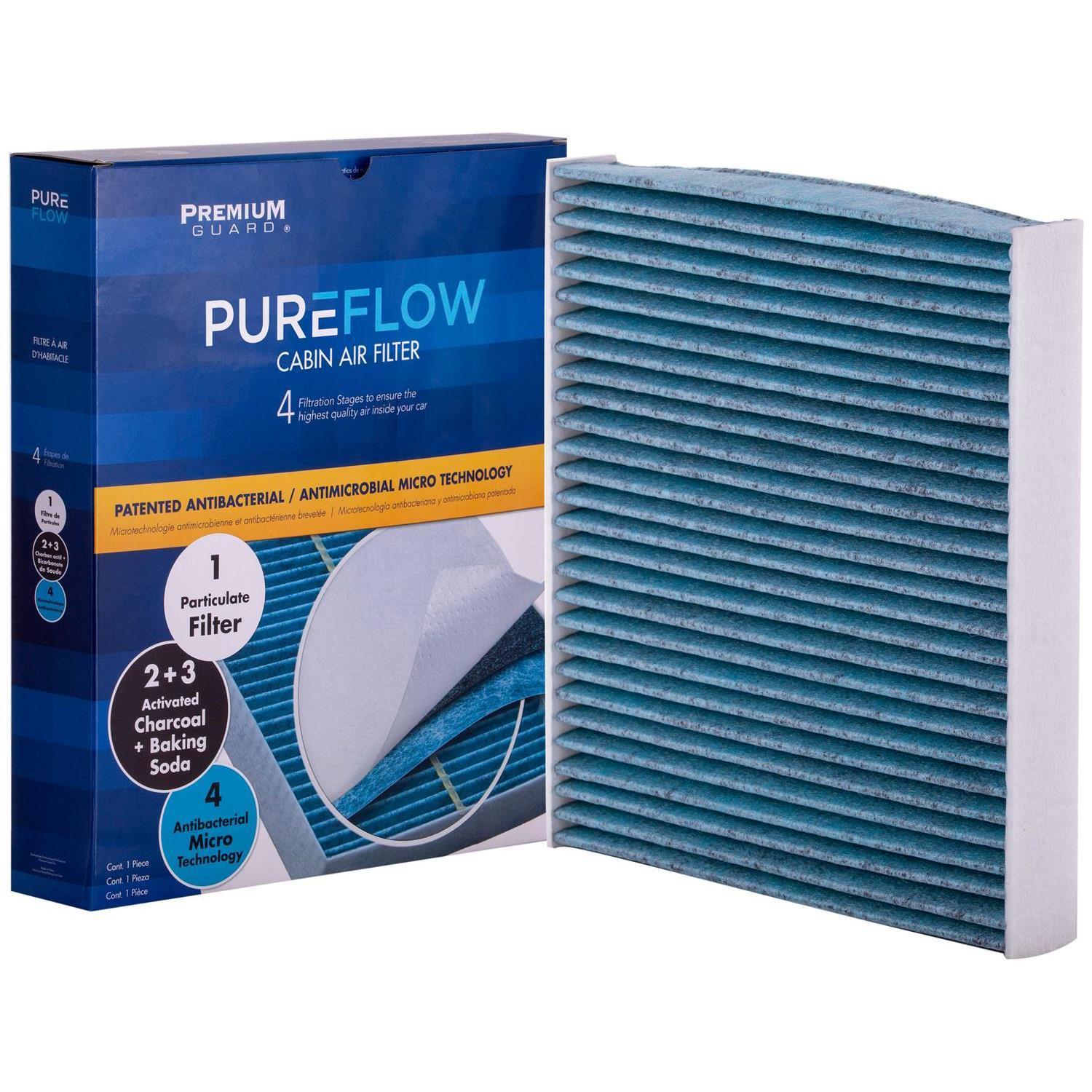 PUREFLOW 2025 Lexus IS350 Cabin Air Filter with Antibacterial Technology, PC9978X