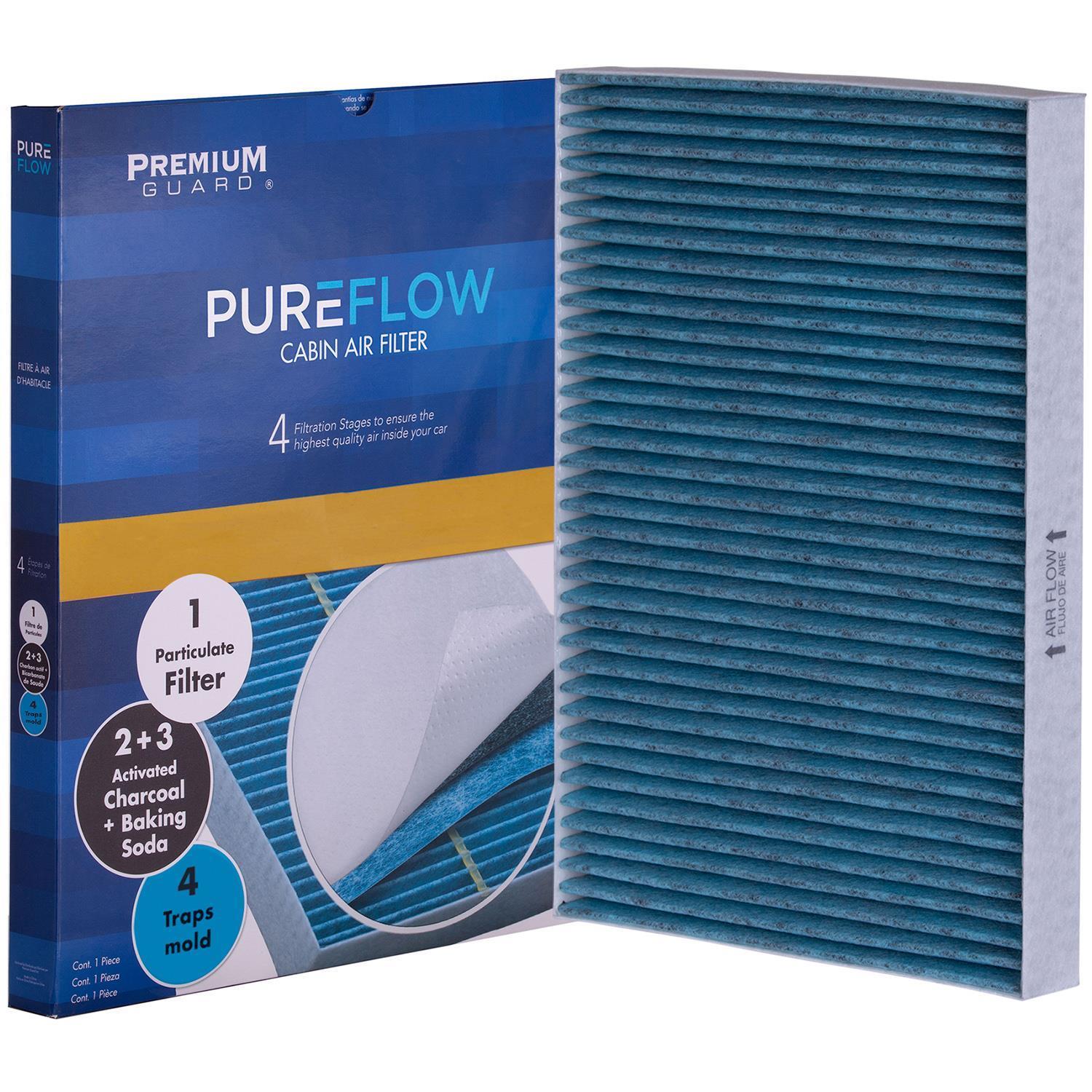 PUREFLOW® 2002 Audi RS4 Cabin Air Filter with Antibacterial Technology, PC5484X