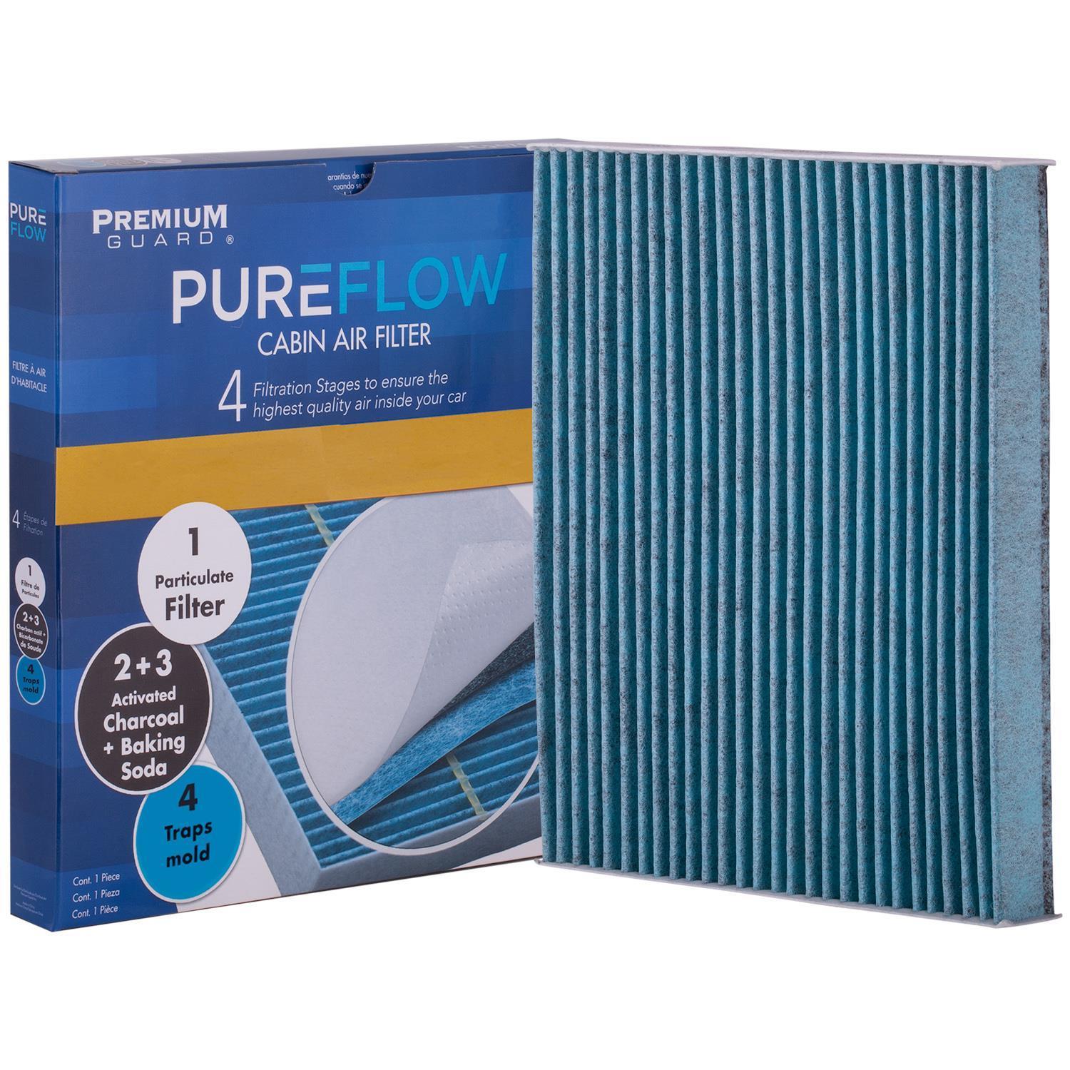 PUREFLOW 2024 Volkswagen Virtus Cabin Air Filter with Antibacterial Technology, PC5661X