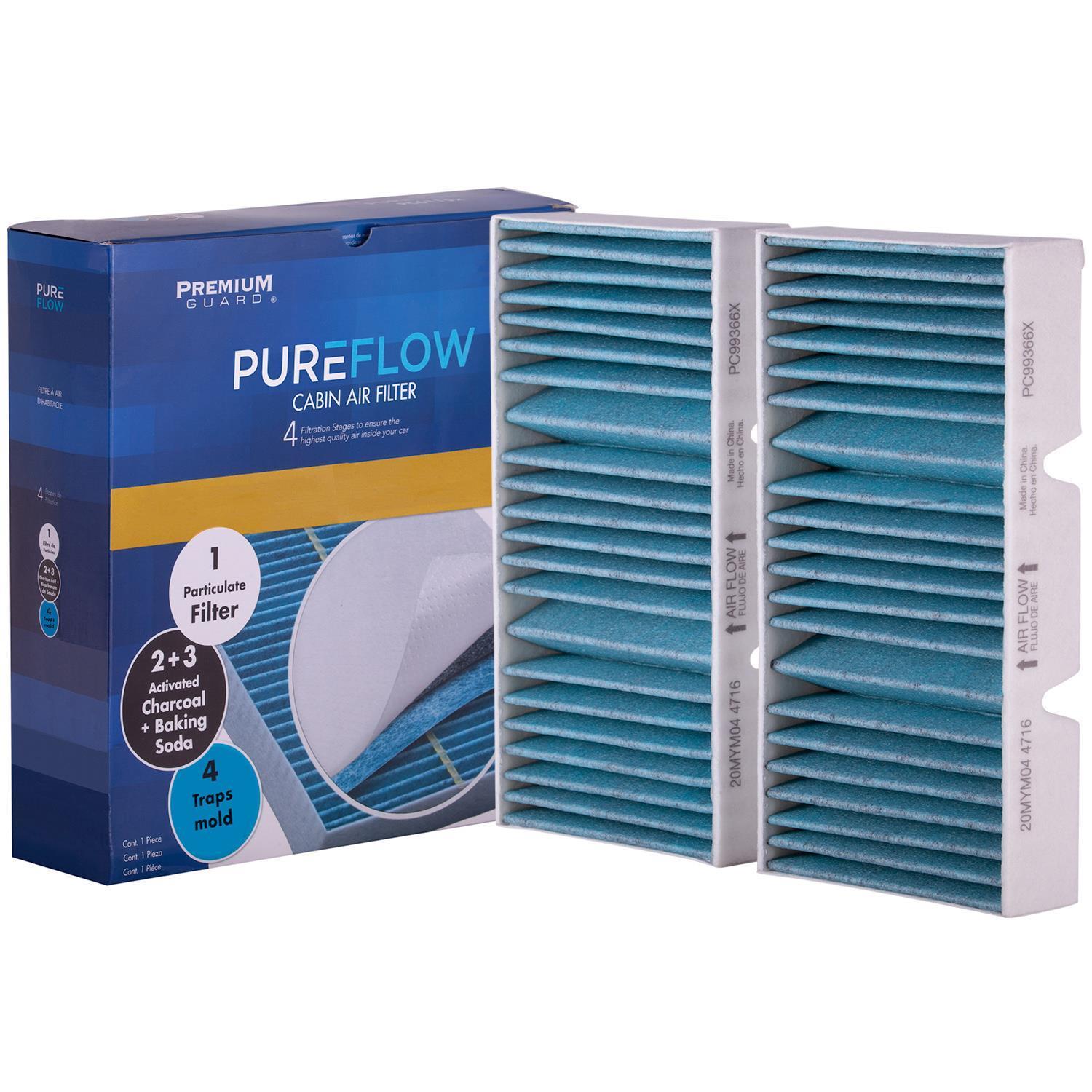 PUREFLOW® 2020 Mercedes-Benz GLE63 AMG Cabin Air Filter with Antibacterial Technology, PC99366X