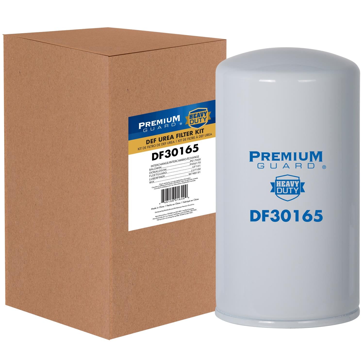 PG DF30165 Diesel Fuel Filter | Fits 2013 Pierce Mfg. Inc. Velocity