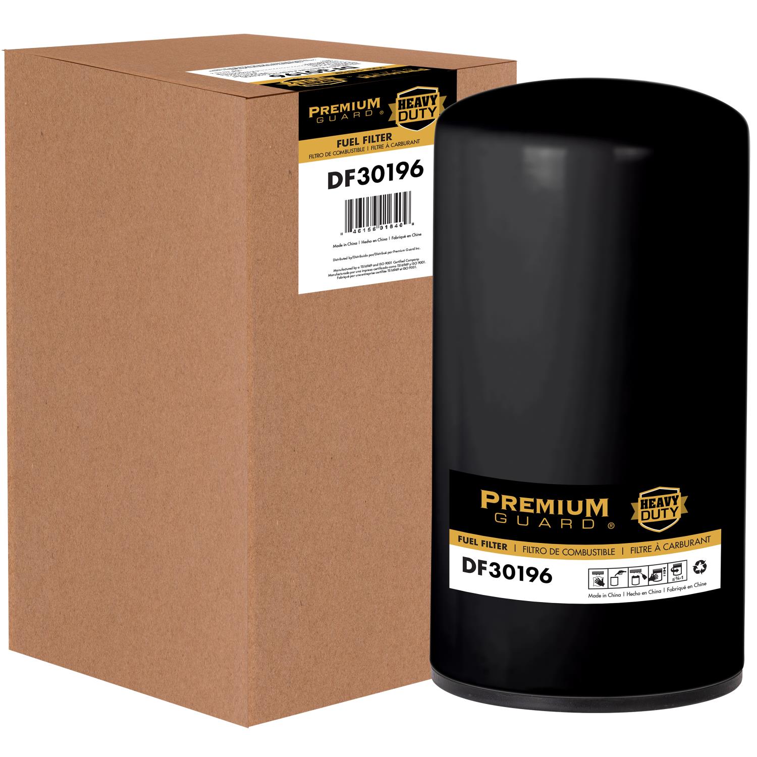 PG DF30196 Diesel Fuel Filter | Fits 2017 Renegade Motorhome