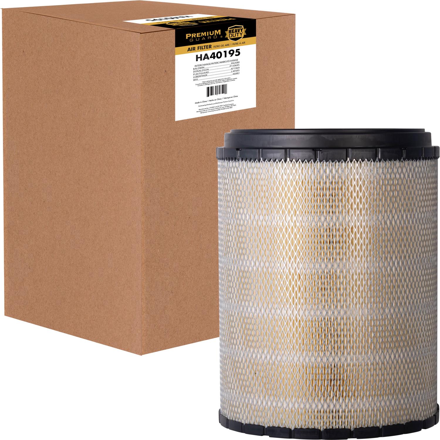 PG HA40195 Engine Air Filter | Fits 2027 International HV609