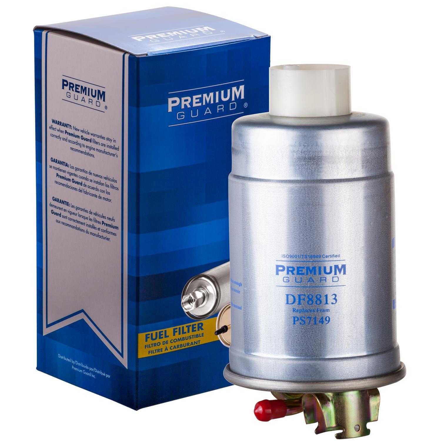 PG DF8813 Diesel Fuel Filter | Fits 1993 Volkswagen EuroVan