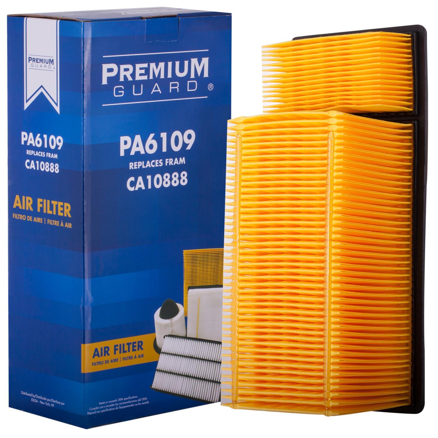 PG PA6109 Engine Air Filter | Fits 2015 Thor Motor Coach Four Winds Super C