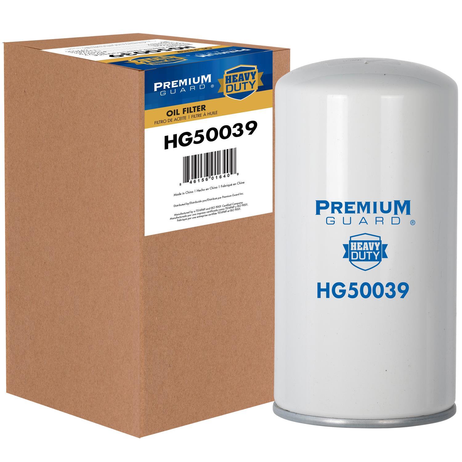 PG HG50039 Optimal Protection Oil Filter | Fits 1996 UD 2600