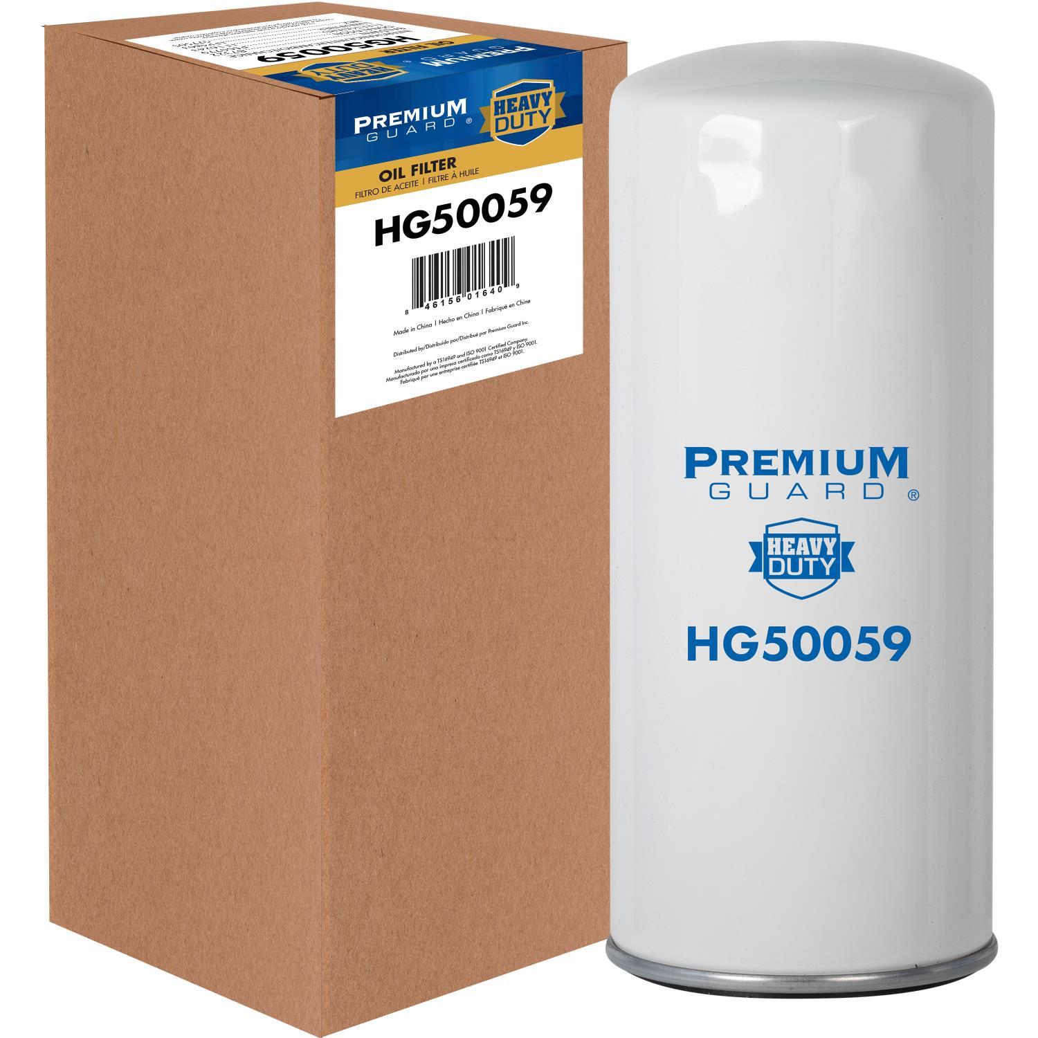 PG HG50059 Optimal Protection Oil Filter | Fits 1982 GMC C7000