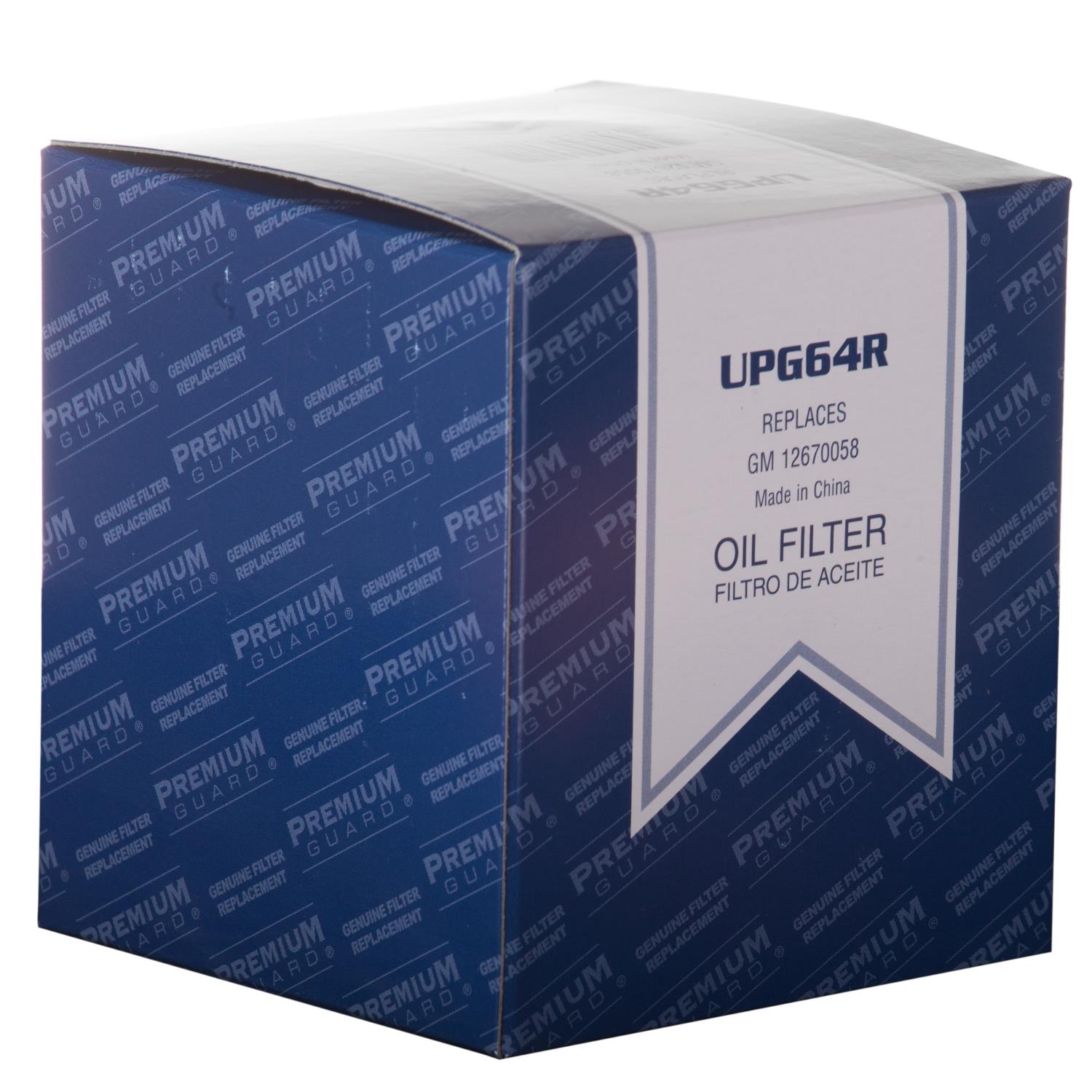 PG UPG64R Optimal Protection Oil Filter | Fits 2013 Chevrolet Impala