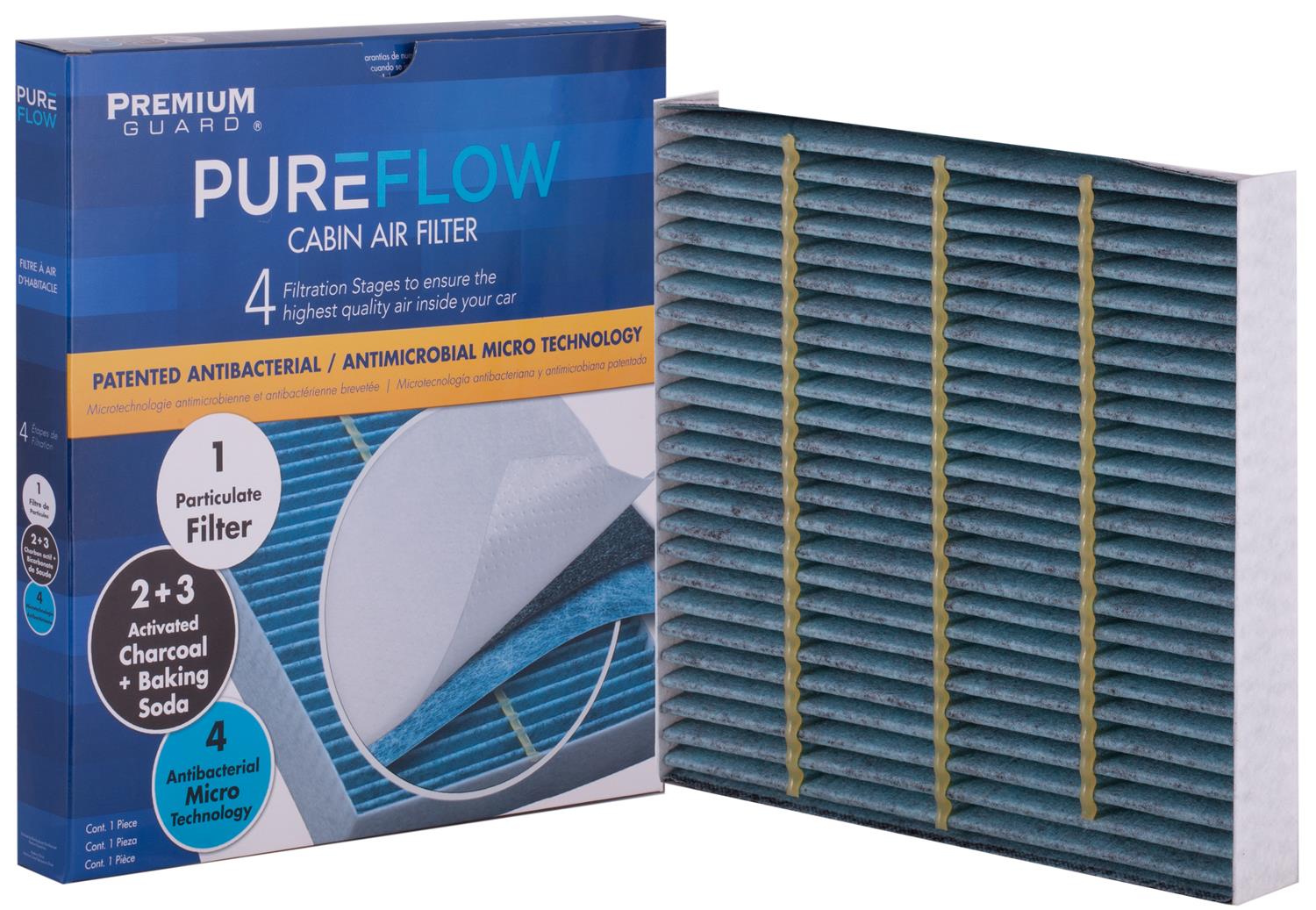PUREFLOW 2026 Acura MDX Cabin Air Filter with Antibacterial Technology, PC6080X