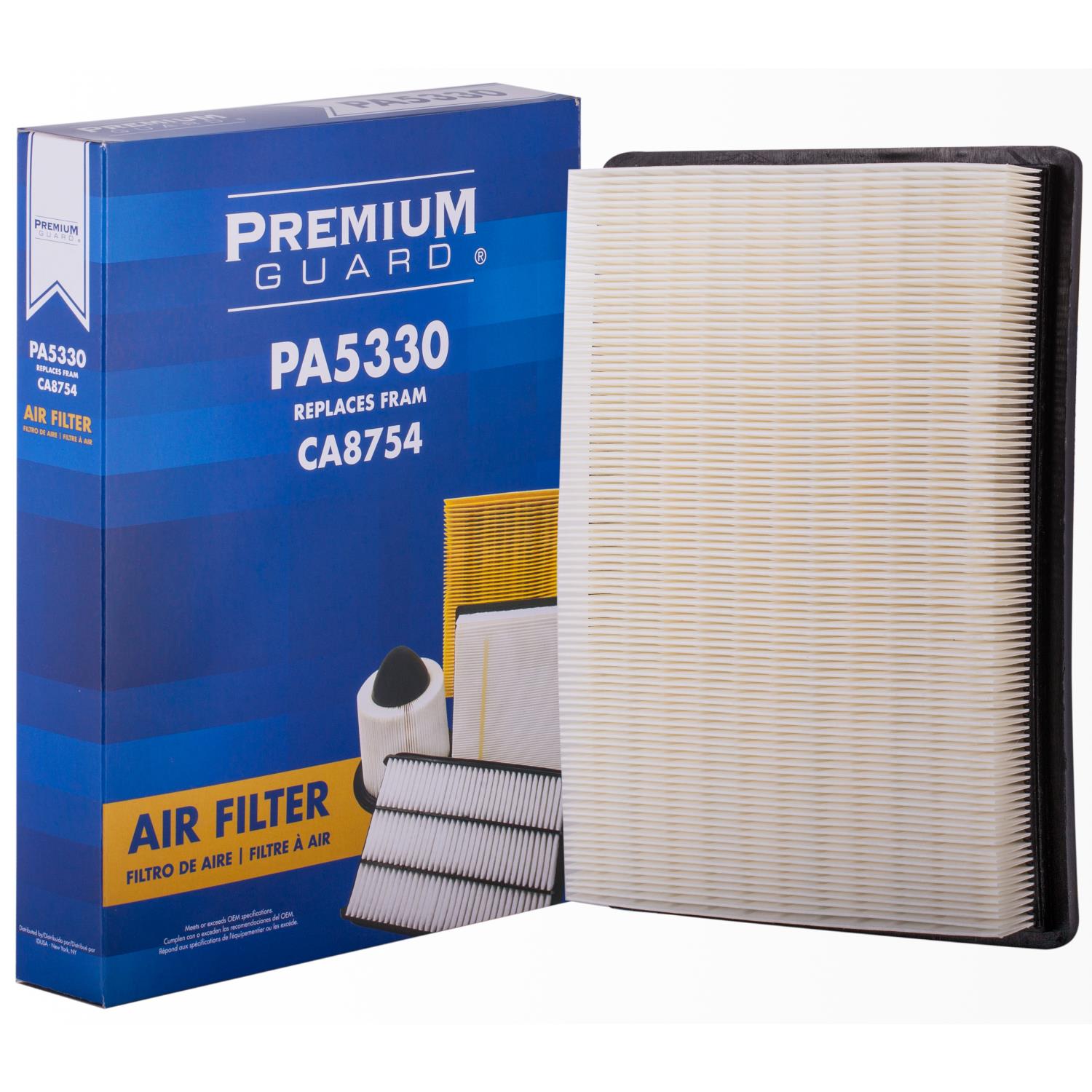 PG PA5330 Engine Air Filter | Fits 2000 Pontiac Grand Prix