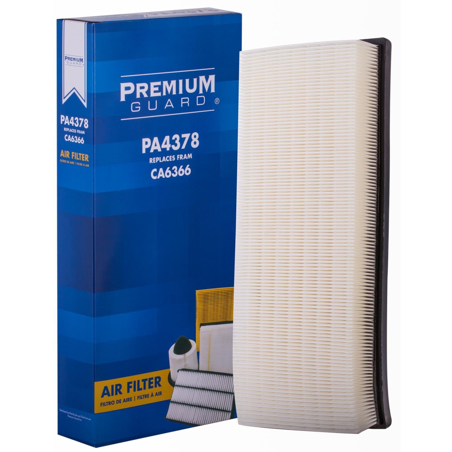 PG PA4378 Engine Air Filter | Fits 1994 Winnebago Adventurer