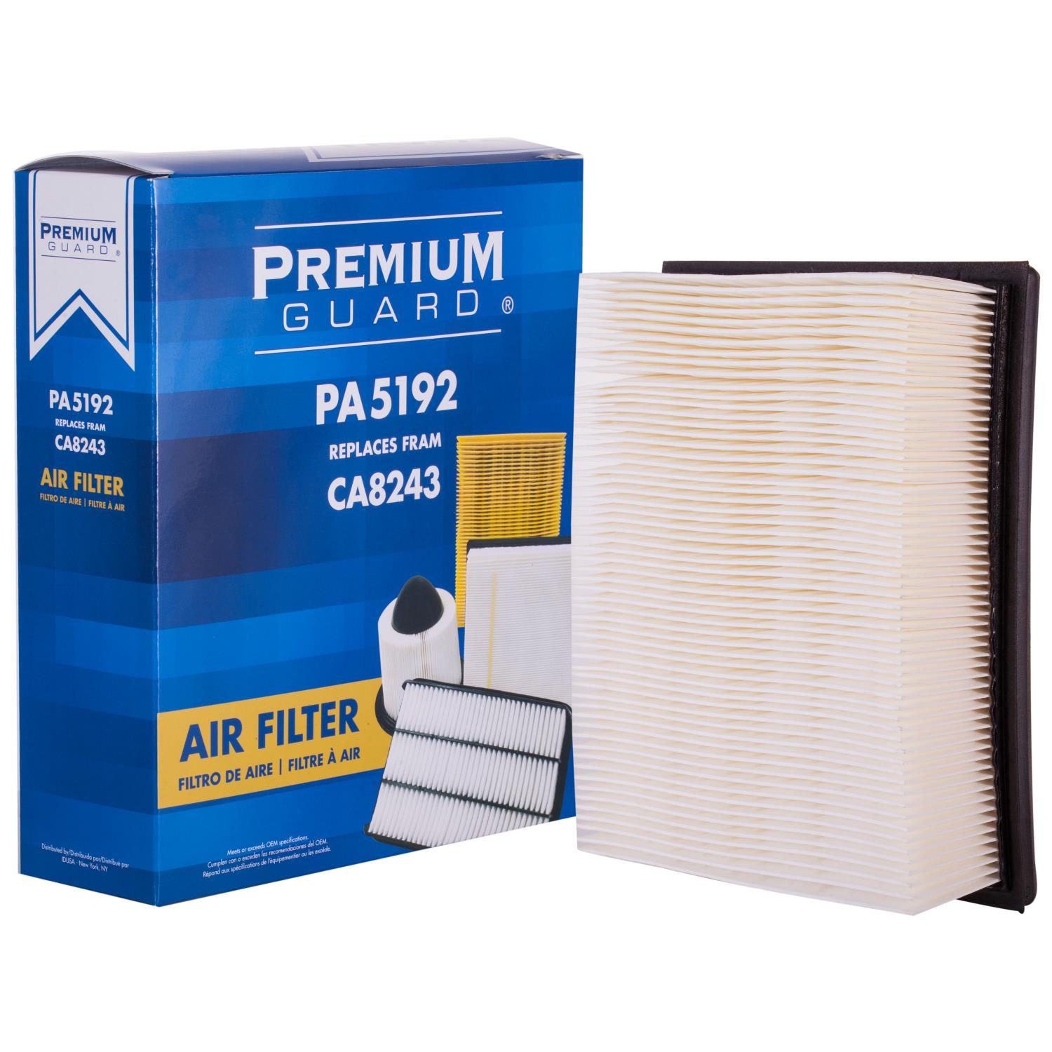 PG PA5192 Engine Air Filter | Fits 1999 Ford F-100 Ranger