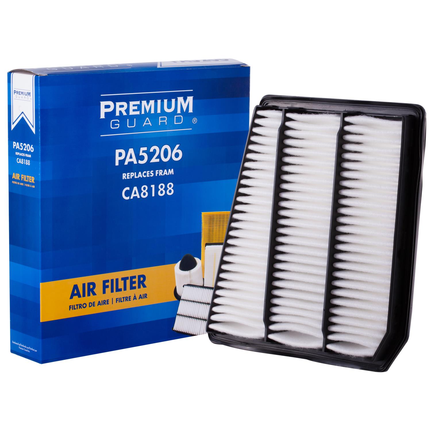 PG PA5206 Engine Air Filter | Fits 2000 Acura RL