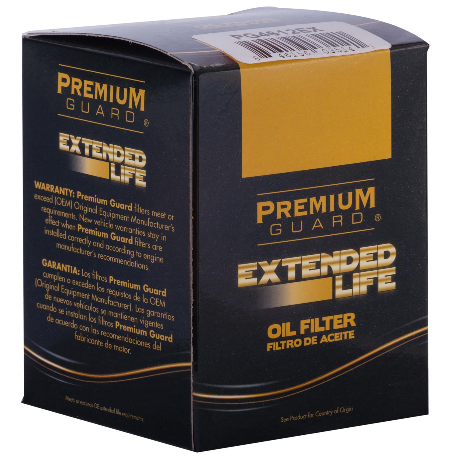 PG PG4612EX Extended Performance Oil Filter | Fits 2026 Nissan Pathfinder