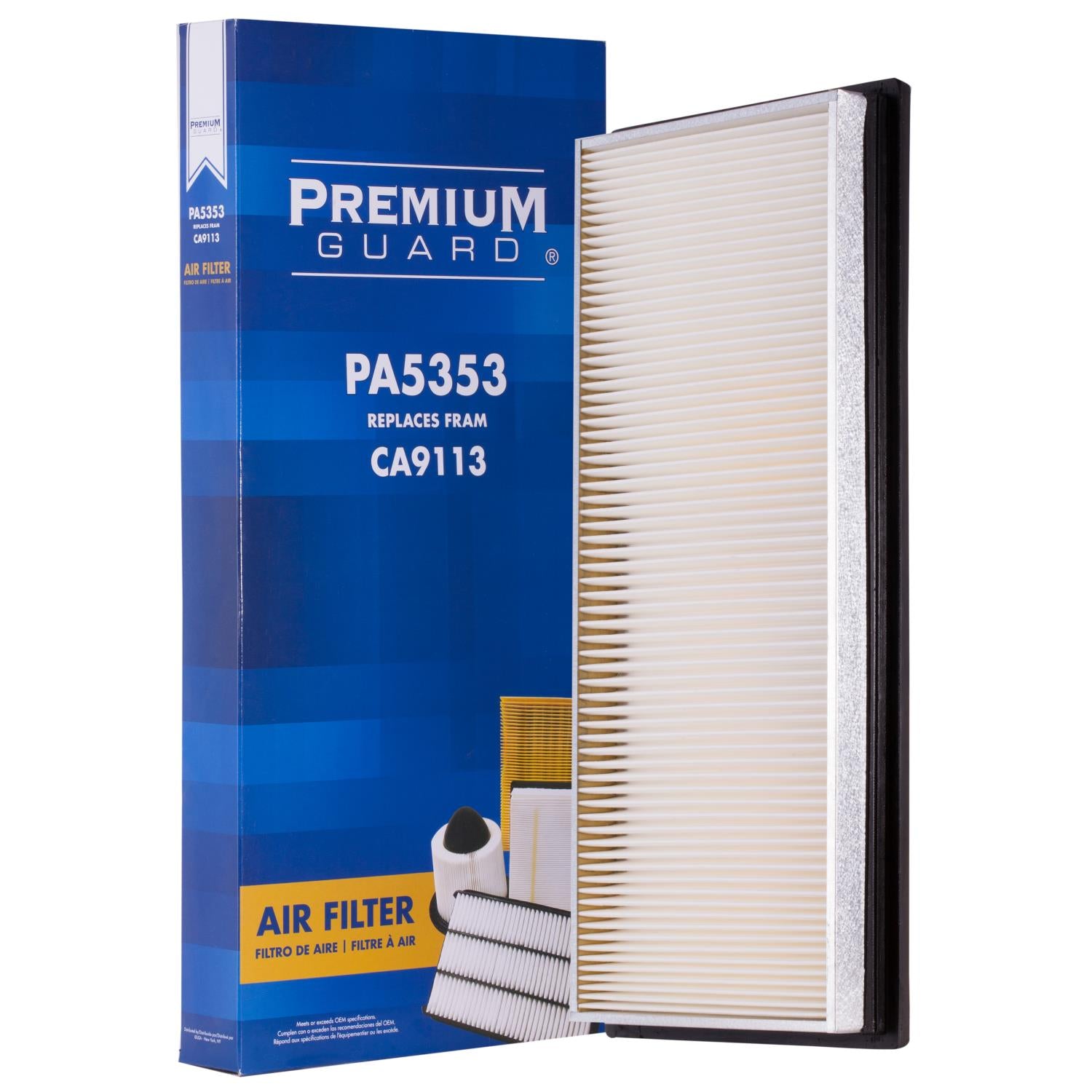 PG PA5353 Engine Air Filter | Fits 2003 Subaru Legacy