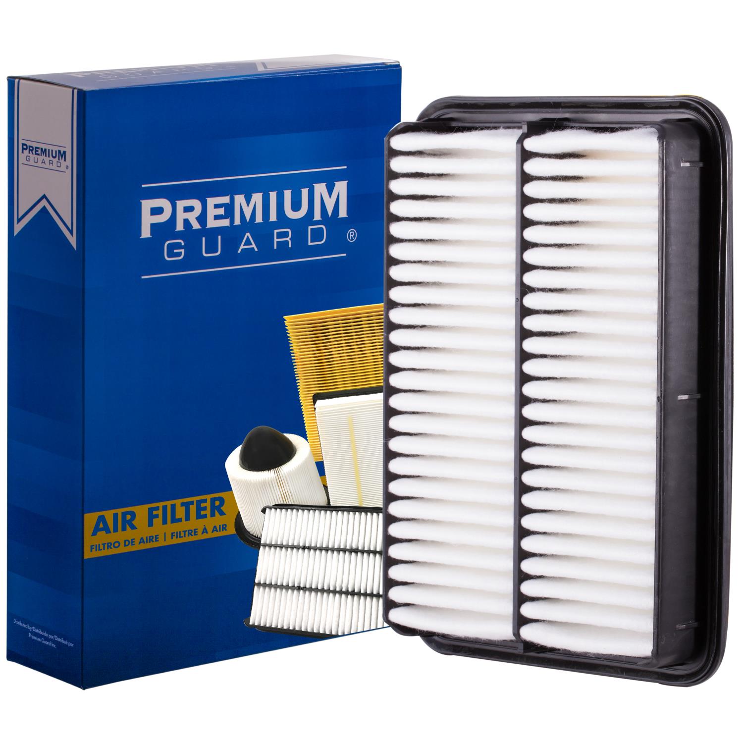 PG PA5387 Engine Air Filter | Fits 2005 Hyundai Santa Fe