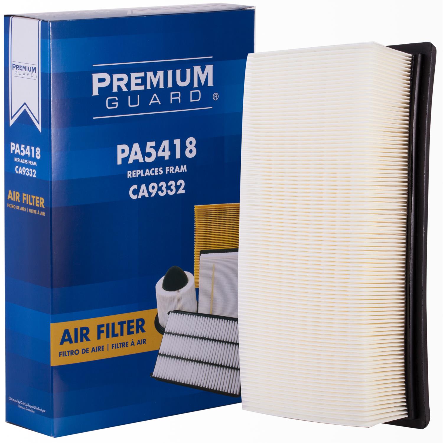 PG PA5418 Engine Air Filter | Fits 2009 Ford Explorer