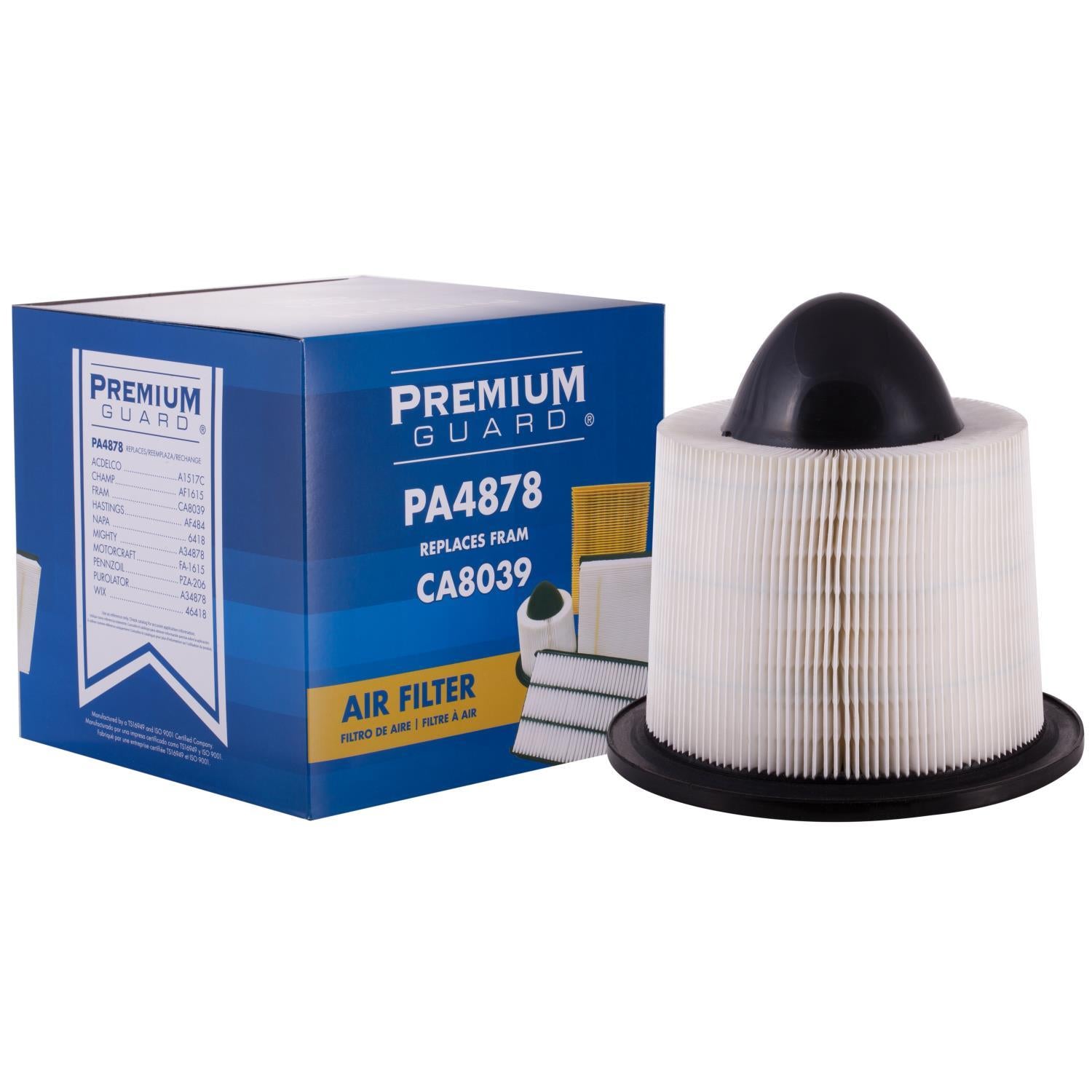 PG PA4878 Engine Air Filter | Fits 1996 Winnebago Adventurer