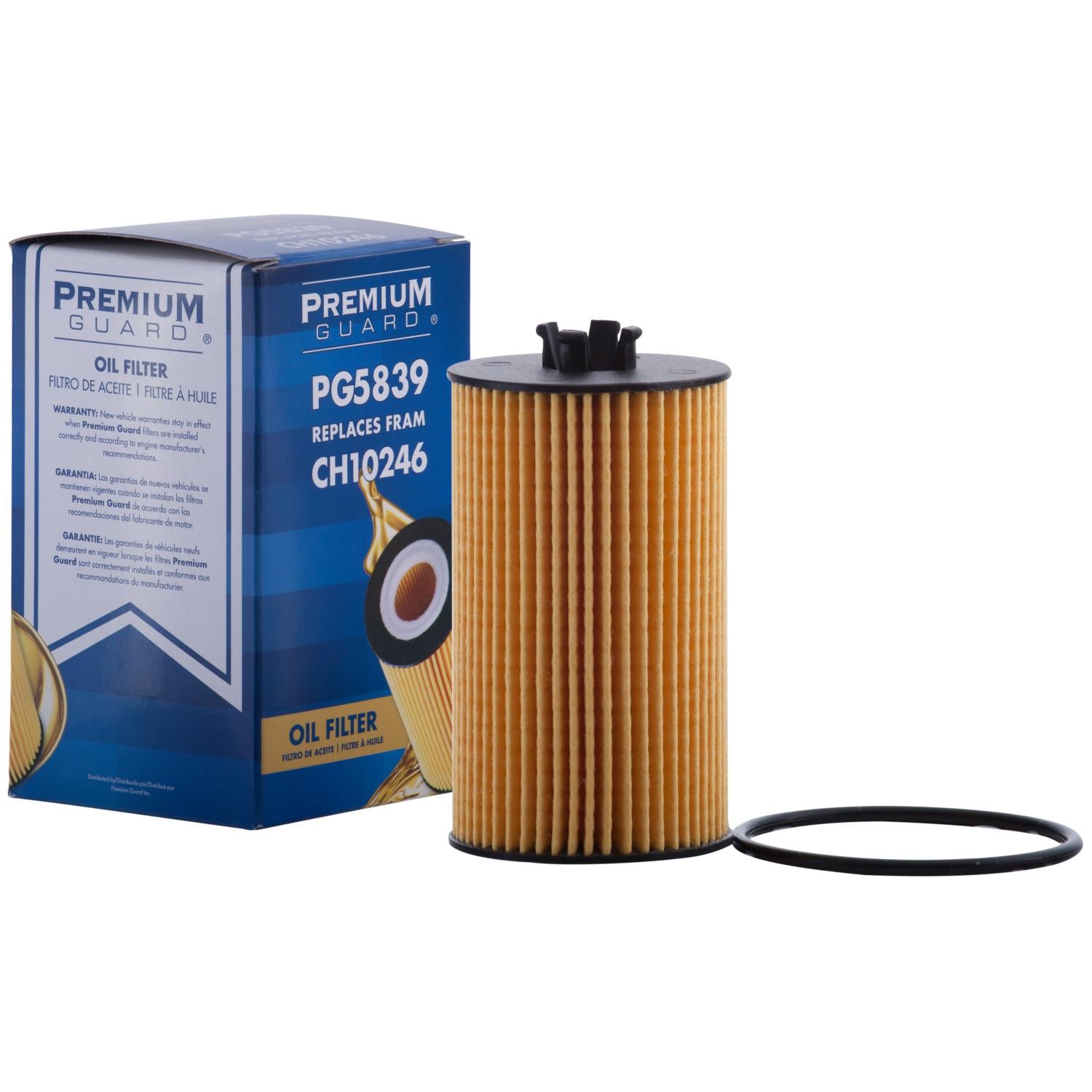 PG PG5839 Optimal Protection Oil Filter | Fits 2010 Chevrolet Aveo5