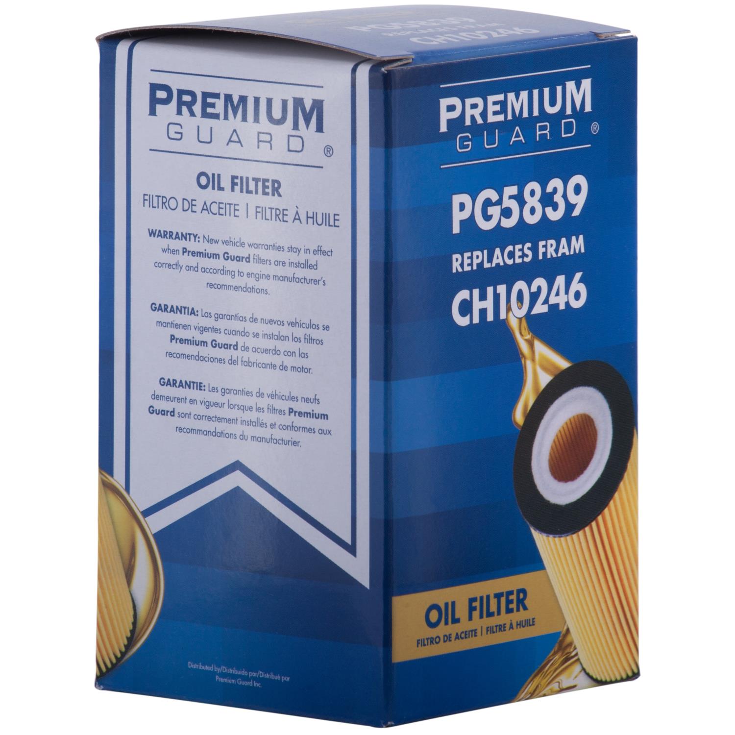 PG PG5839 Optimal Protection Oil Filter | Fits 2008 Saturn Astra