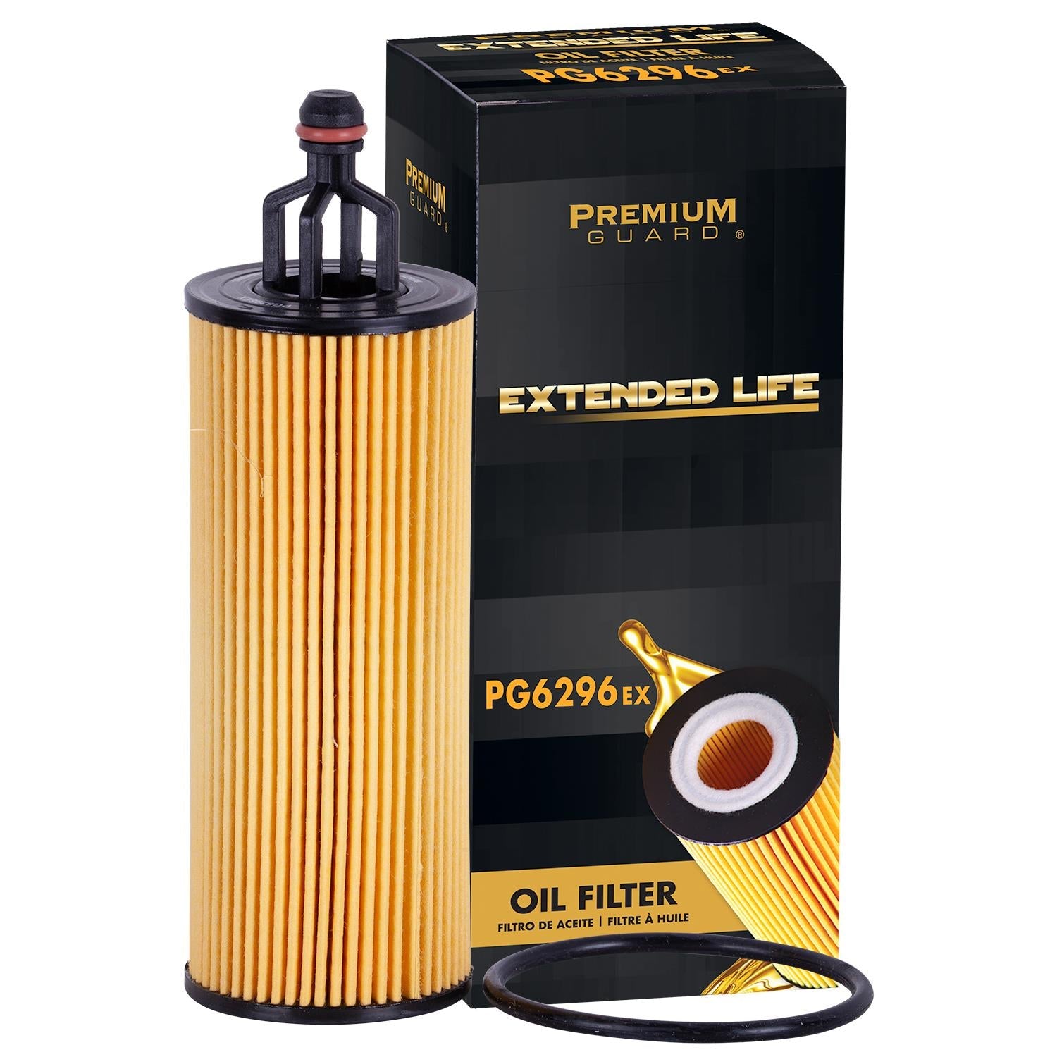PG PG6296EX Extended Performance Oil Filter | Fits 2027 Chrysler Voyager