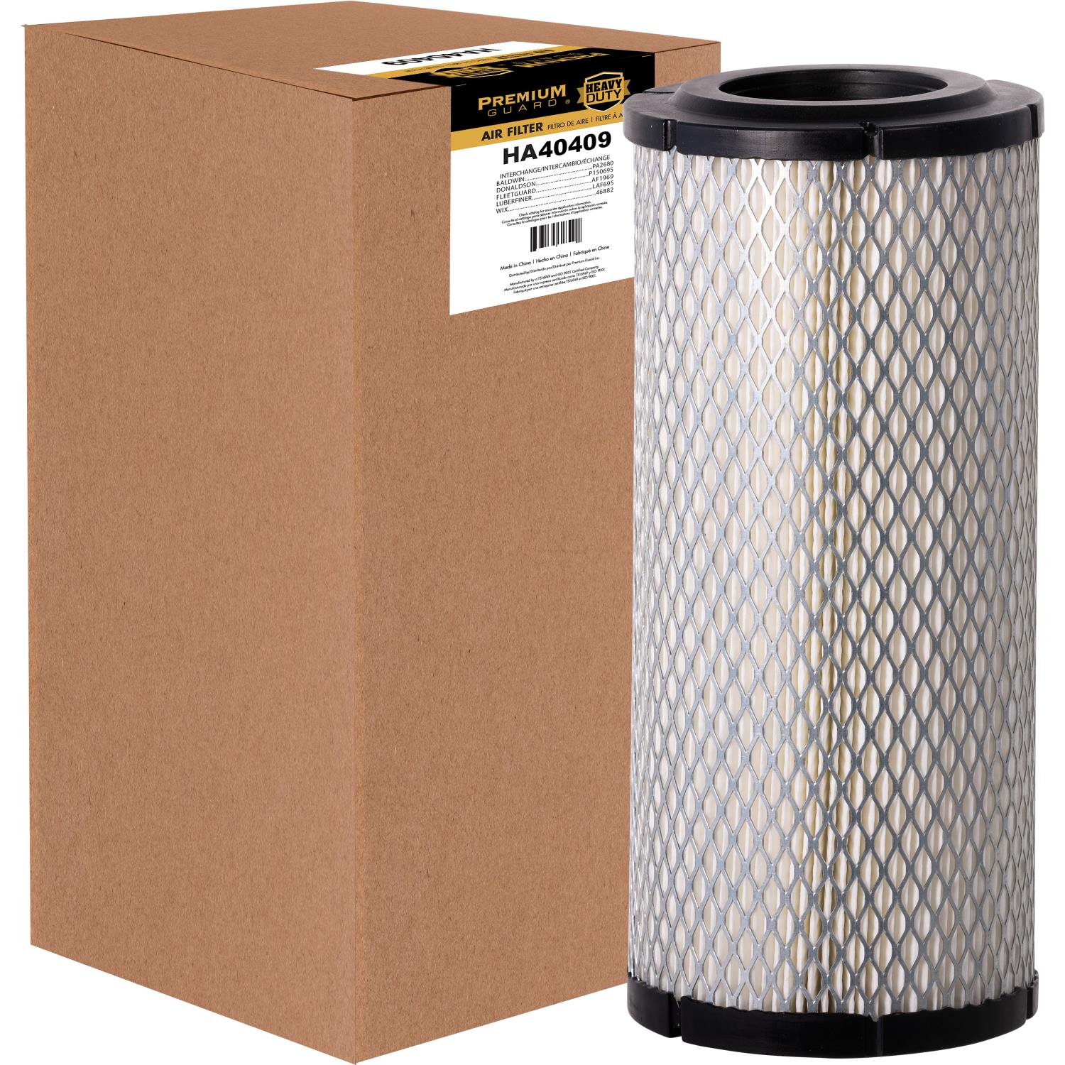 PG HA40409 Engine Air Filter | Fits 2011 Kubota RTV1140CPX