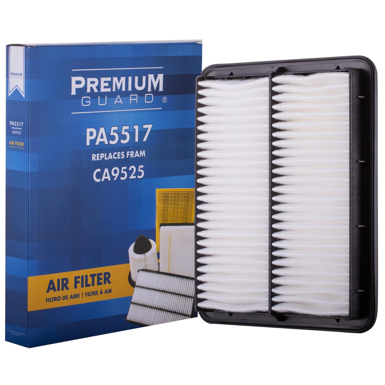 PG PA5517 Engine Air Filter | Fits 2007 Kia Sorento