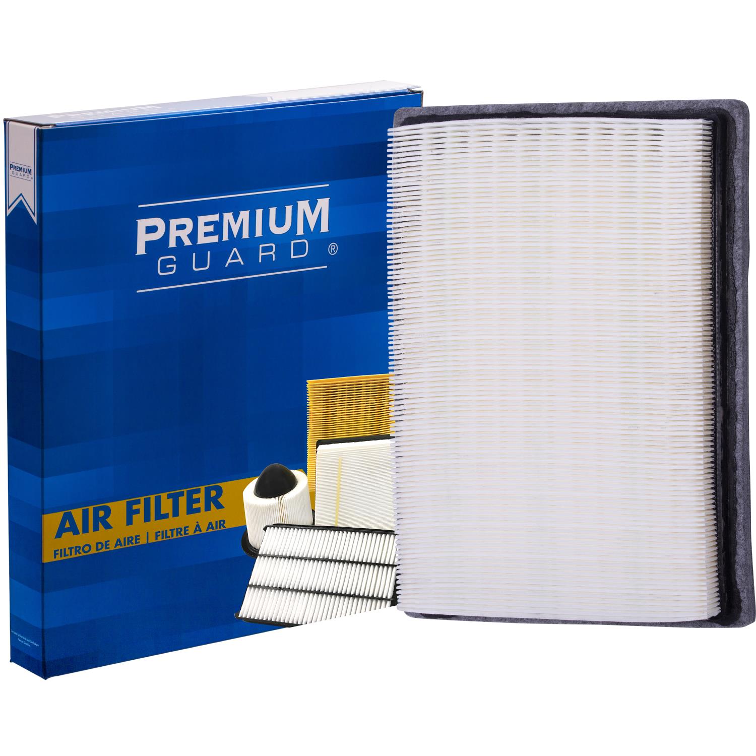 PG PA5528 Engine Air Filter | Fits 2006 Ford F-350 Super Duty