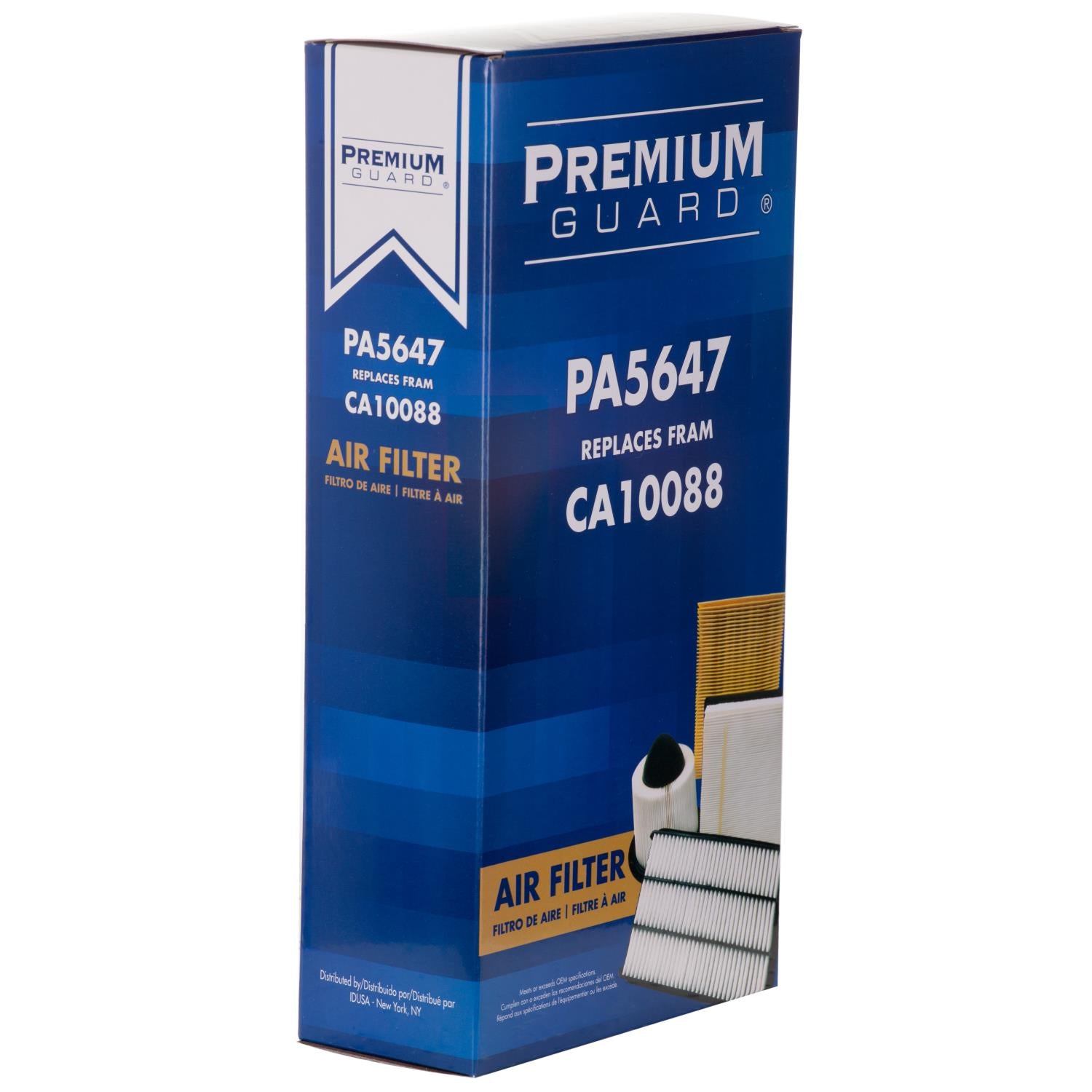 PG PA5647 Engine Air Filter | Fits 2010 Hyundai Accent
