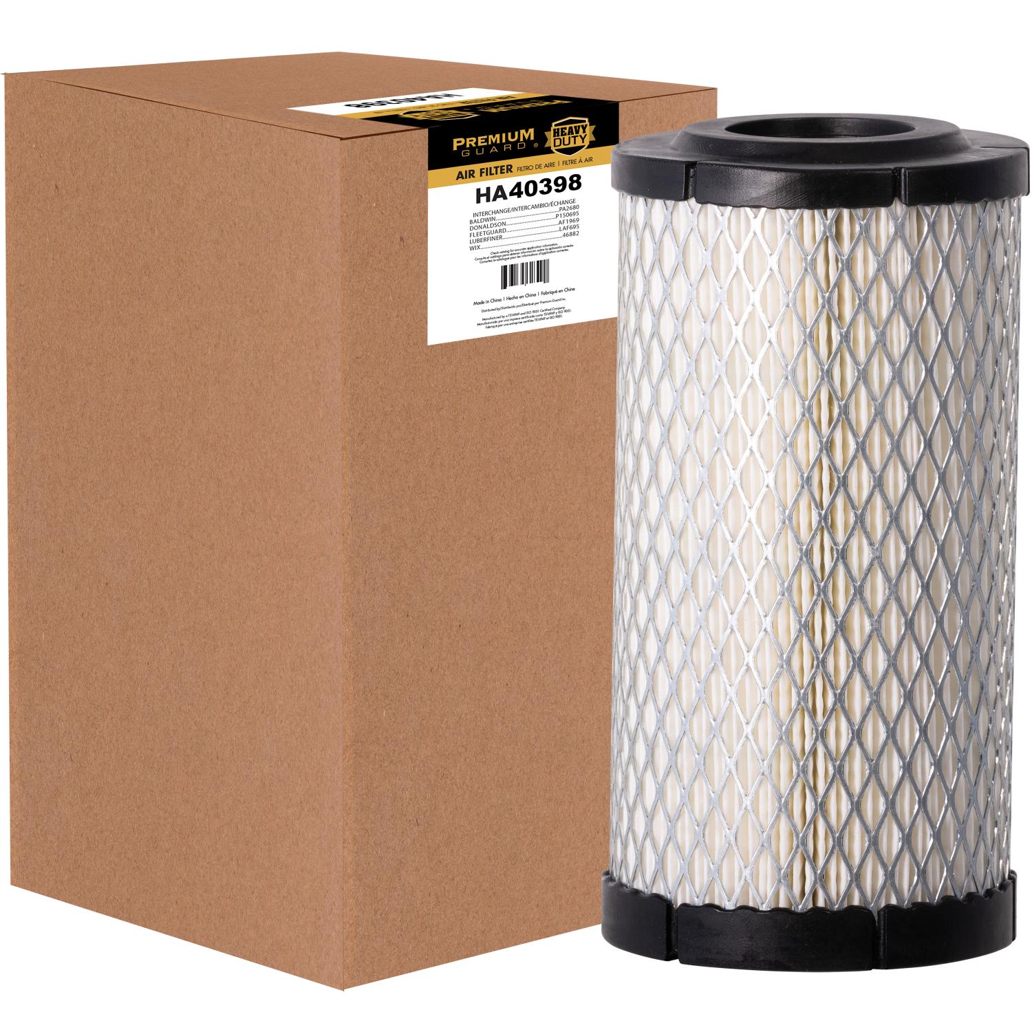 PG HA40398 Engine Air Filter | Fits 2025 Kubota RTV520 General Purpose