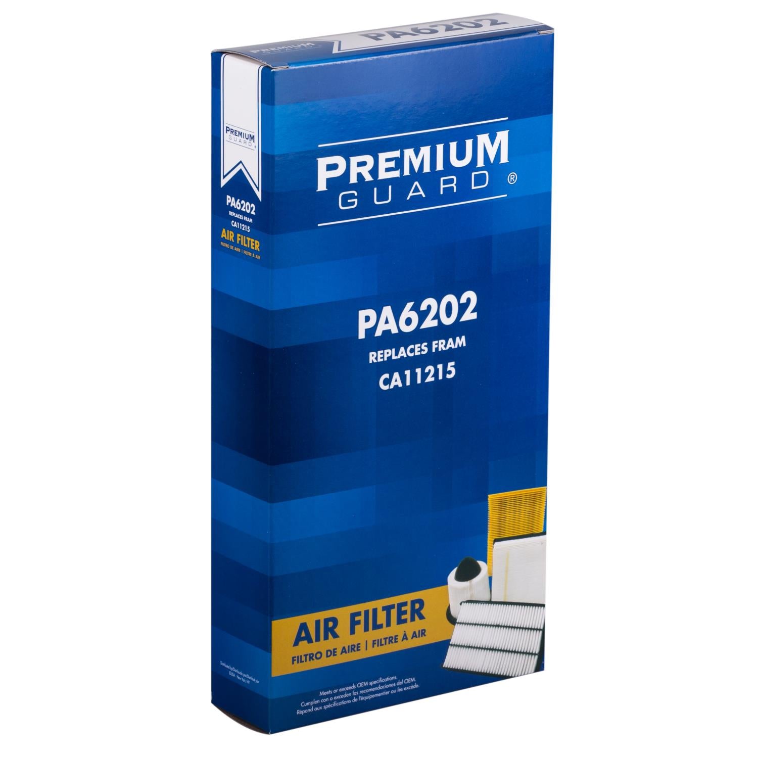 PG PA6202 Engine Air Filter | Fits 2025 Nissan March