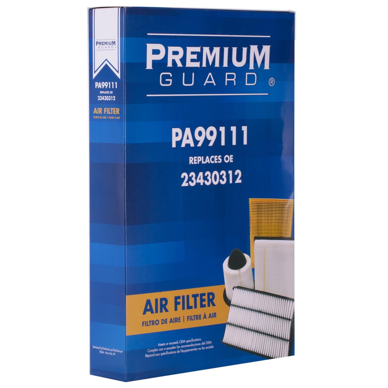 PG PA99111 Engine Air Filter | Fits 2025 Chevrolet Malibu
