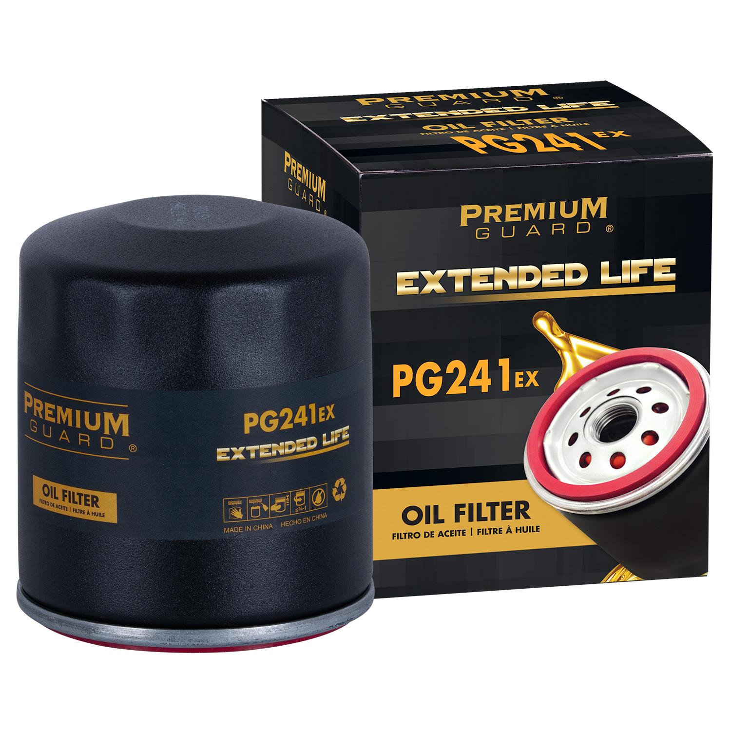 PG PG241EX Extended Performance Oil Filter | Fits 1989 Chevrolet Tracker