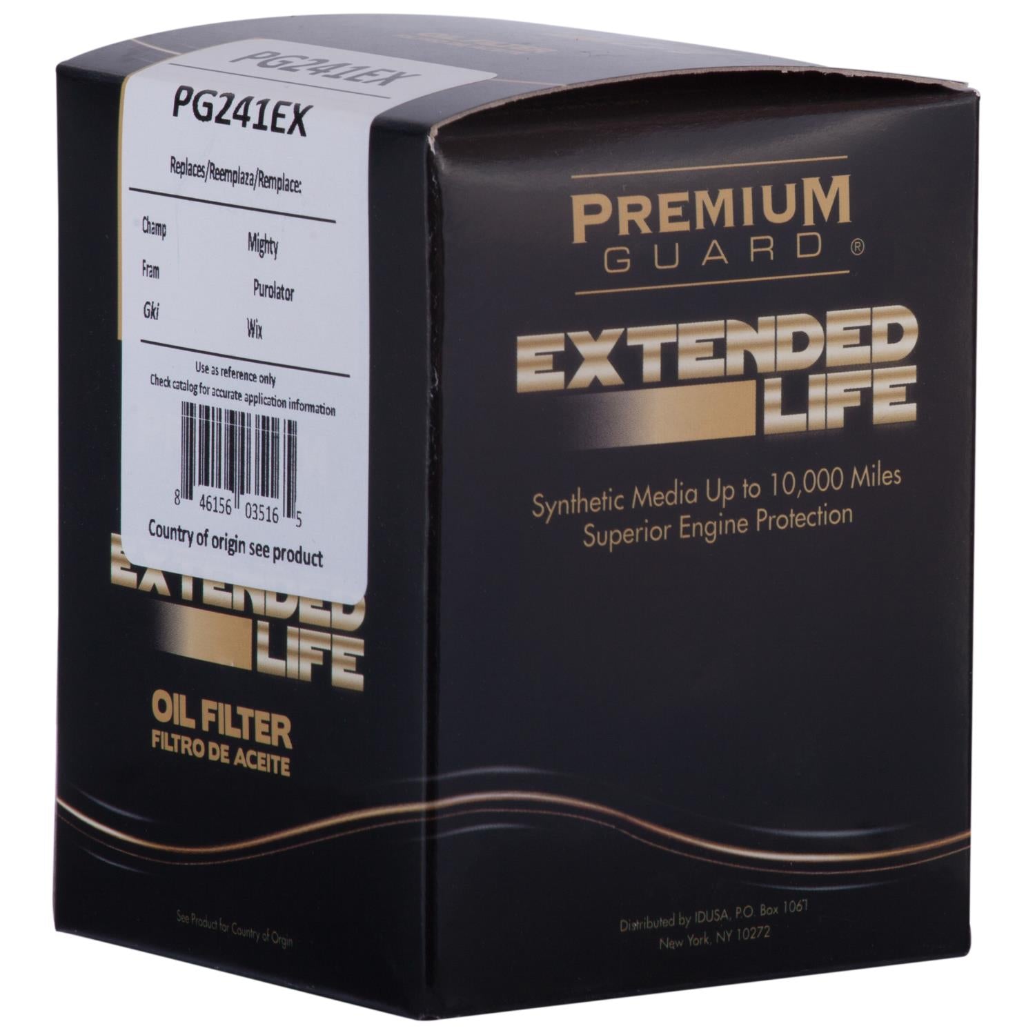 PG PG241EX Extended Performance Oil Filter | Fits 1989 Chevrolet Tracker