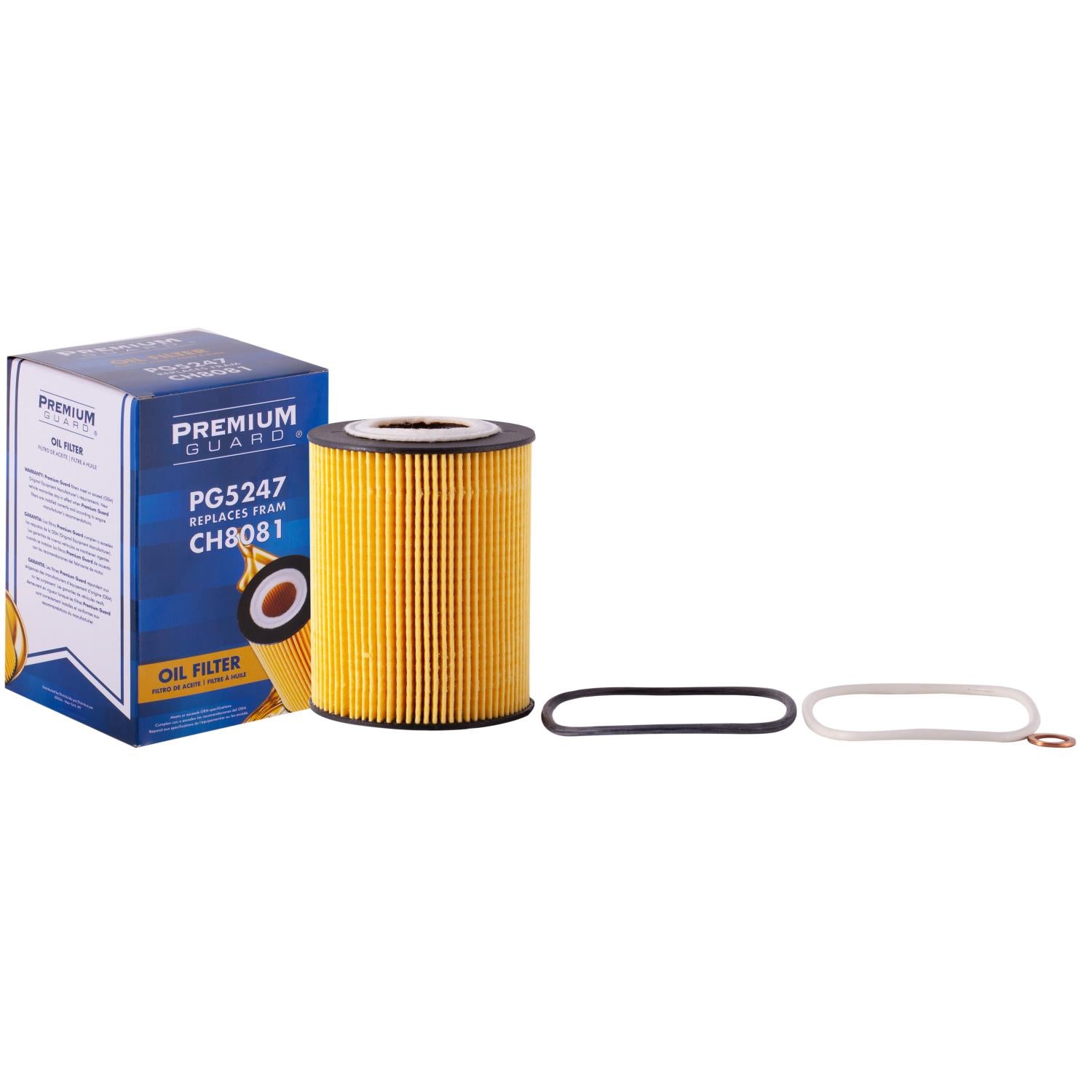 PG PG5247 Optimal Protection Oil Filter | Fits 1999 BMW 323ti