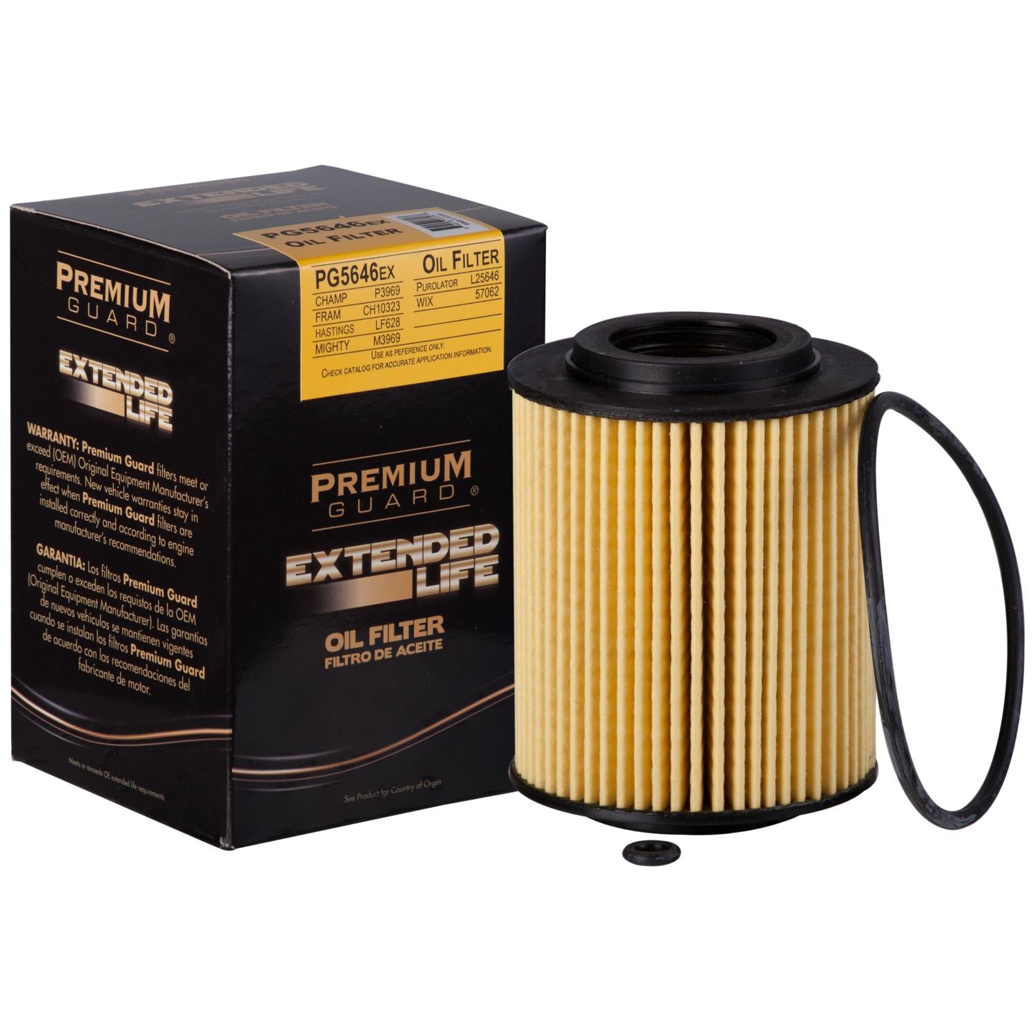 PG PG5646EX Extended Performance Oil Filter | Fits 2021 Freightliner Sprinter 3500XD