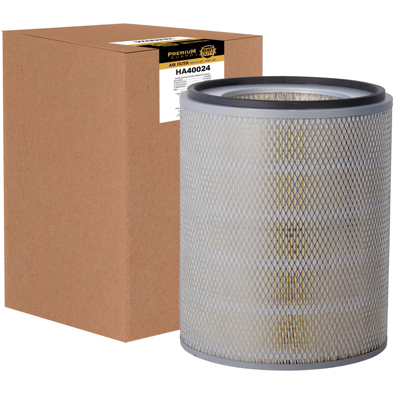 PG HA40024 Engine Air Filter | Fits 1984 Peterbilt 349