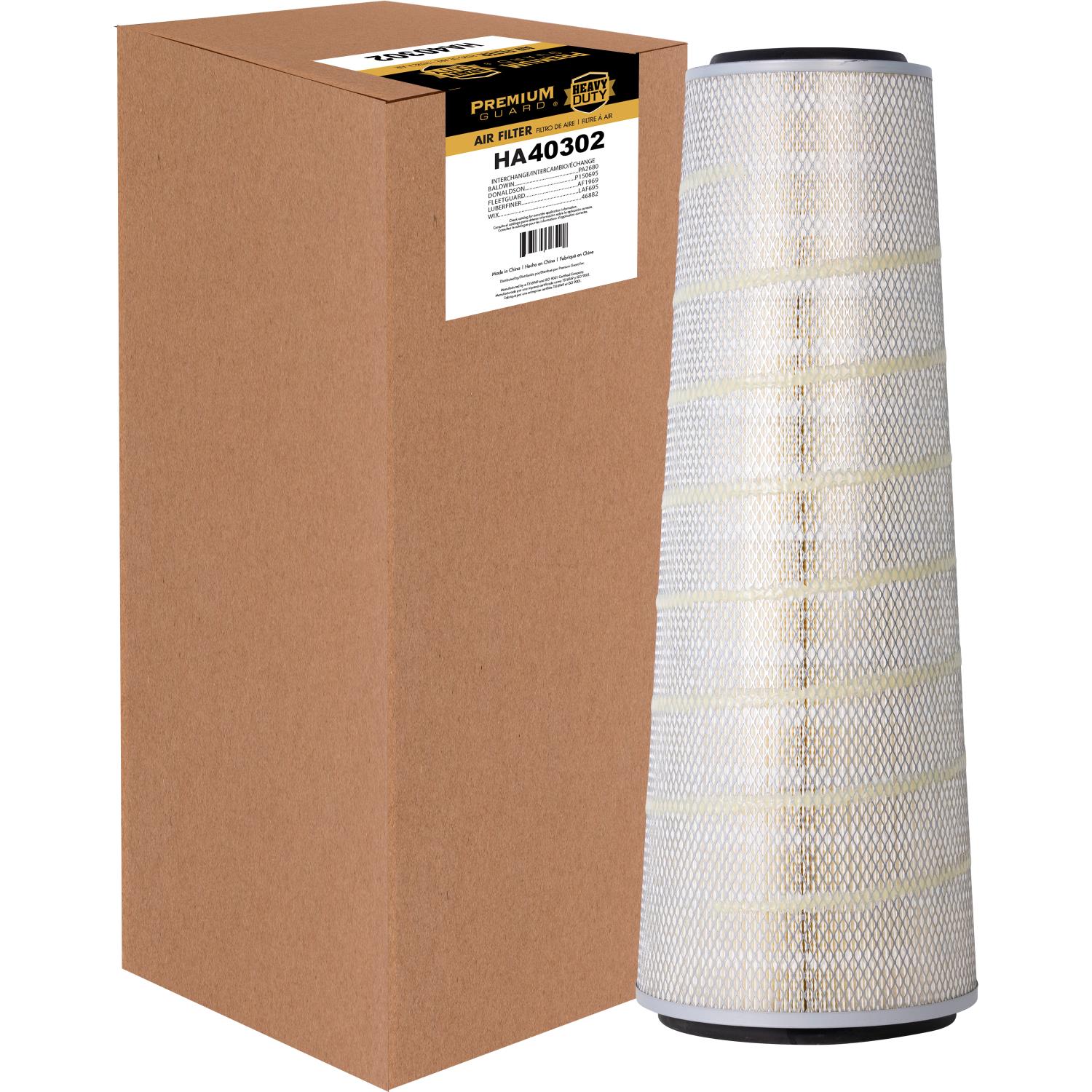 PG HA40302 Engine Air Filter | Fits 2008 Terex / Terex Advance Terex Advance Mixer