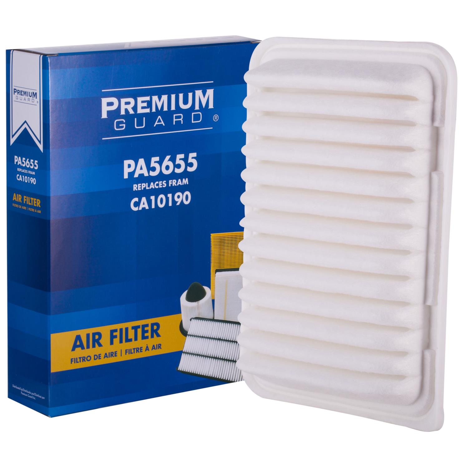 PG PA5655 Engine Air Filter | Fits 2009 Scion xD