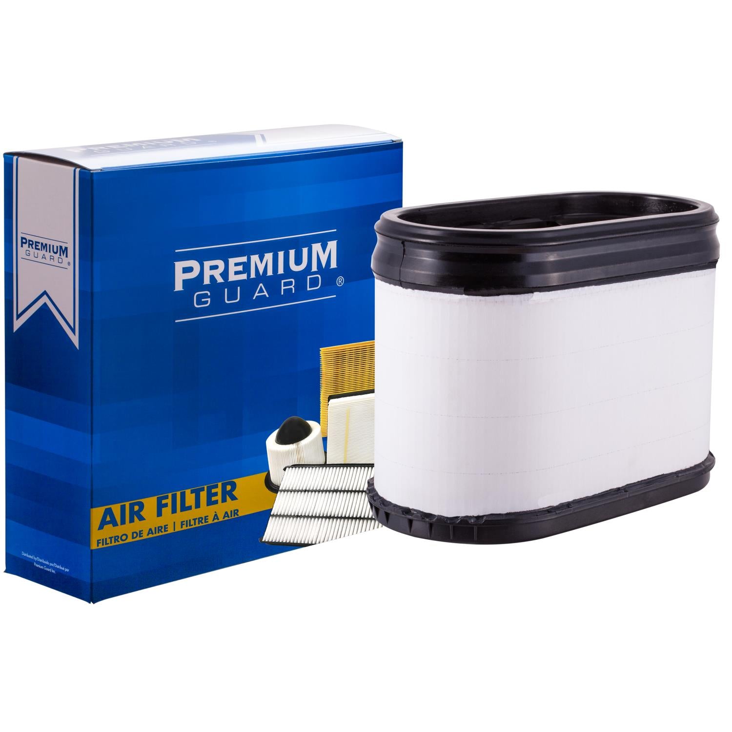 PG PA5697 Engine Air Filter | Fits 2010 Ford F-350 Super Duty